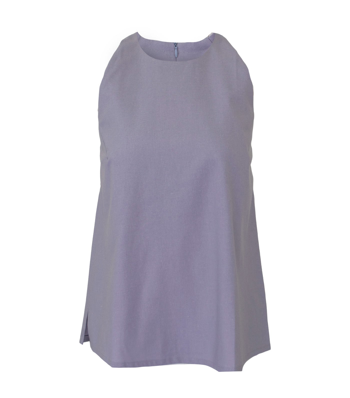 Lady Rustan Caliya Halter Blouse Gray