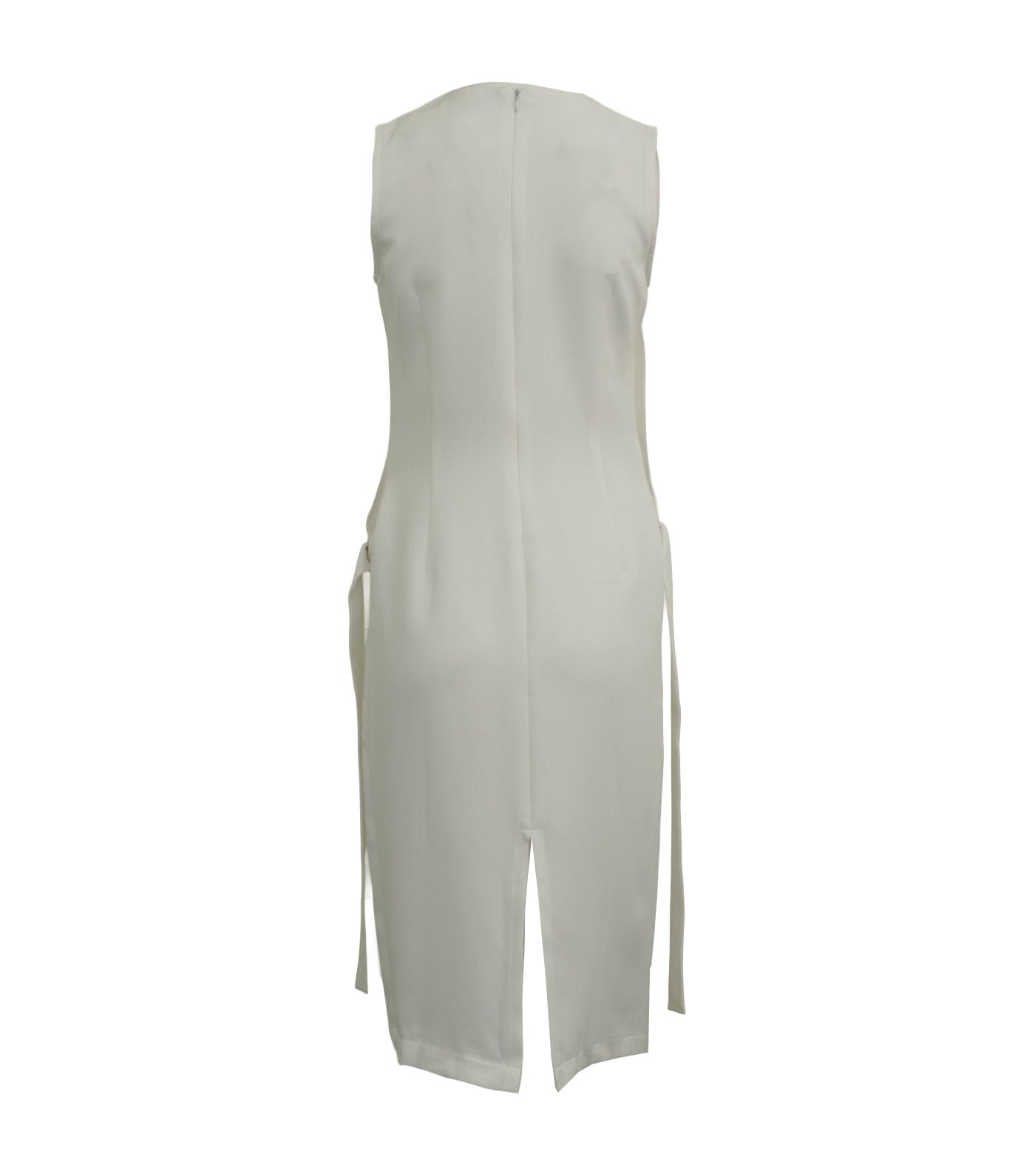 Georgette Dress White