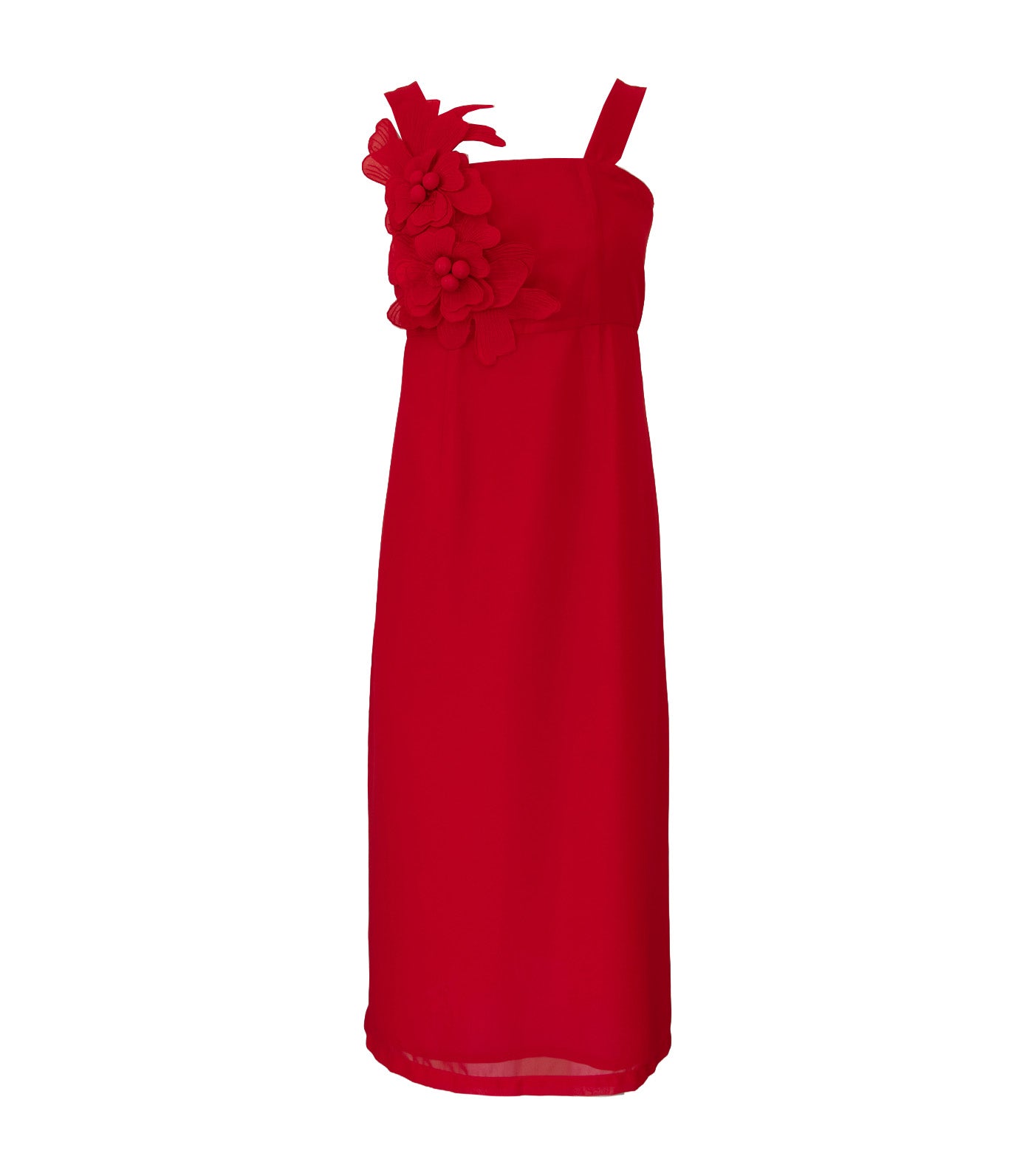 Lady Rustan Rezza Crepe Dress Red
