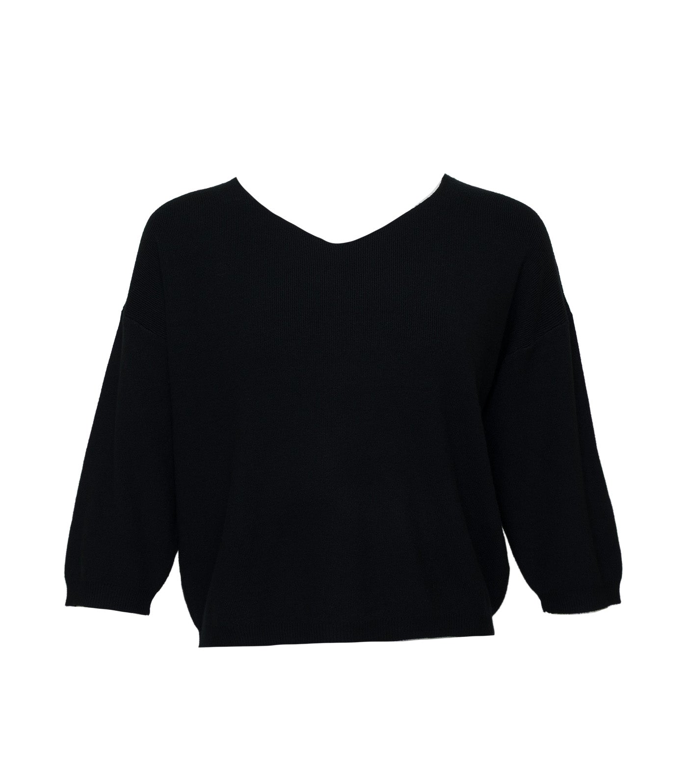 Yana V-Neck Knitted Blouse