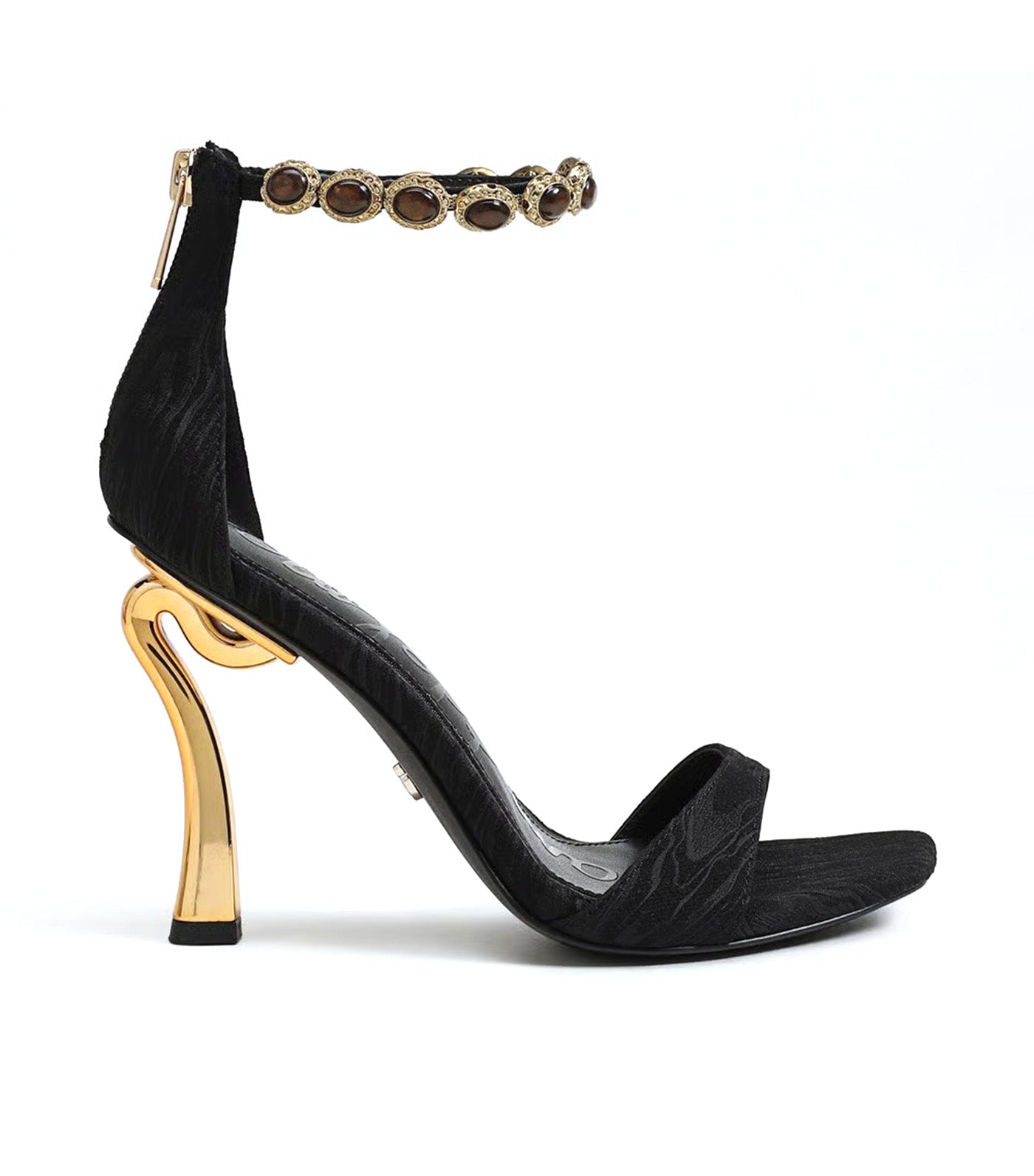 Lyra Stiletto Sandal Black