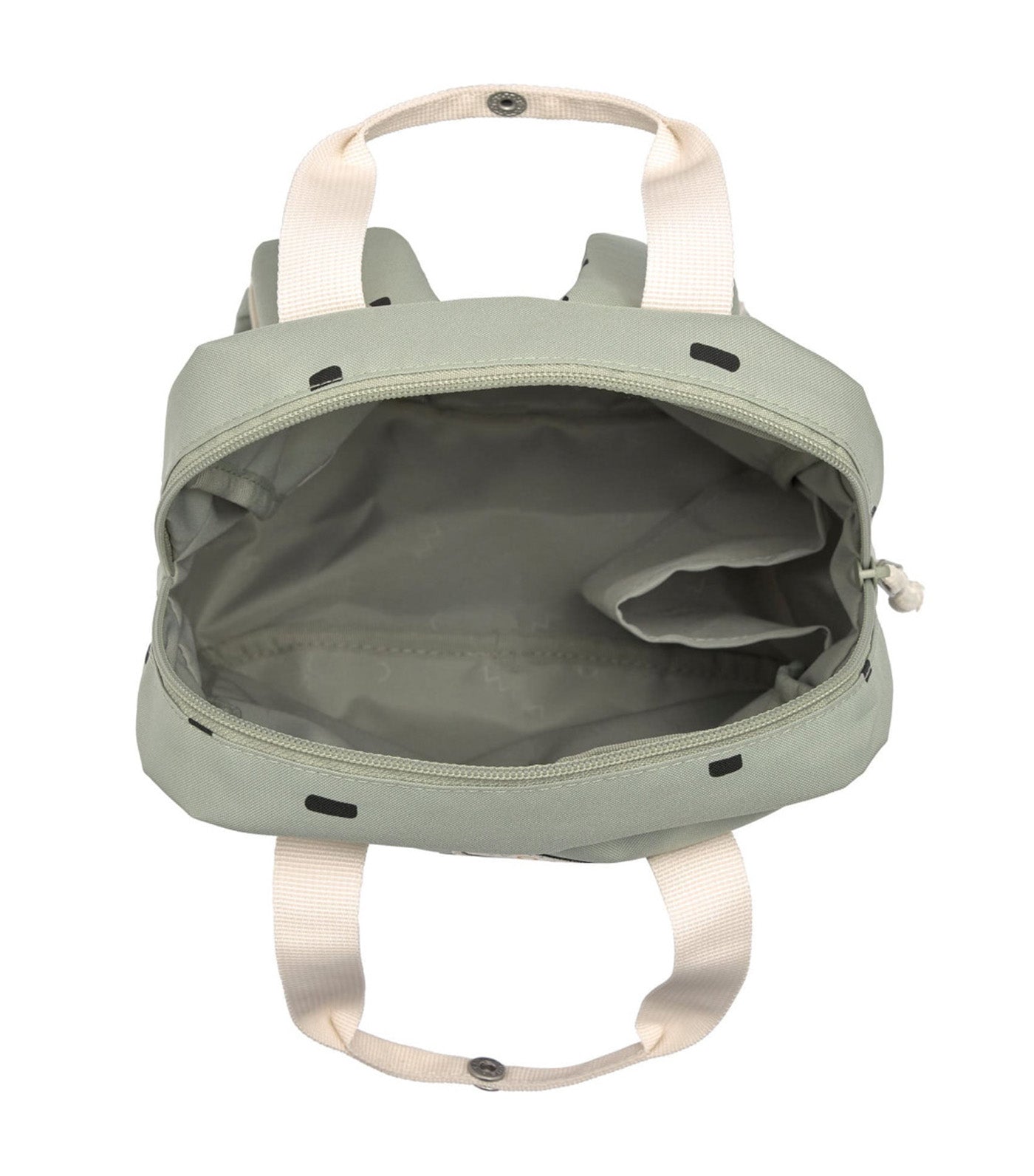 Mini Square Backpack Happy Prints Olive