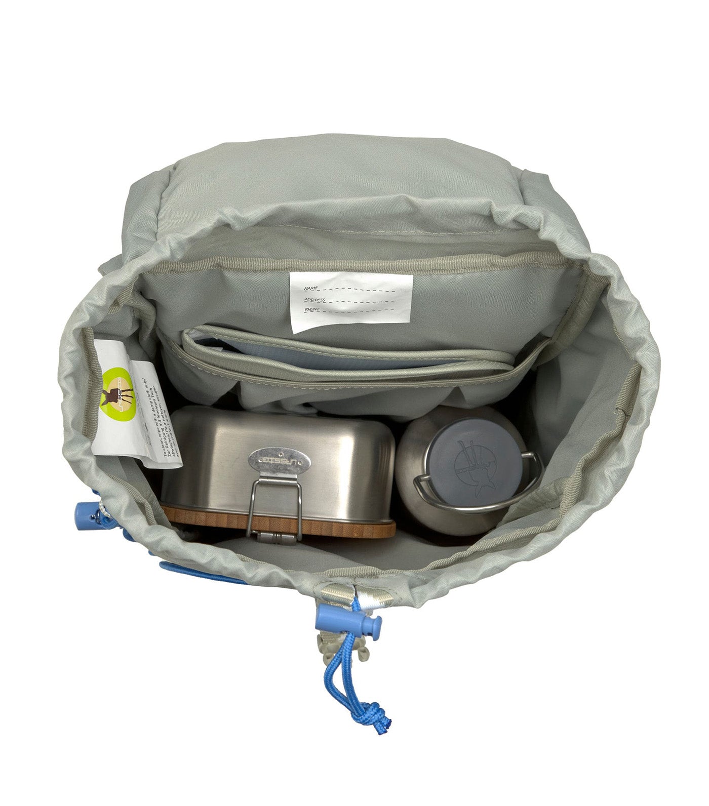 LÄSSIG Mini Outdoor Backpack Nature Sunny Explorer Blue