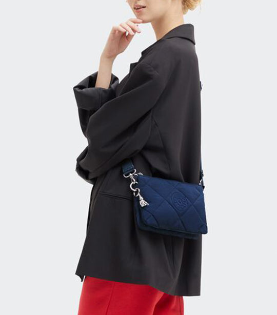 Riri Airy Blue Quilt Shoulder Bag