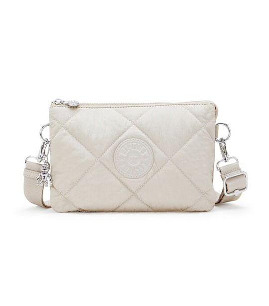 Riri Airy Beige Quilt Shoulder Bag