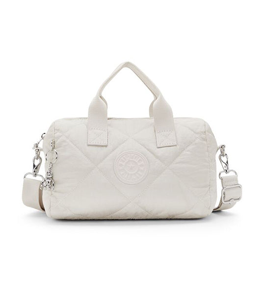 Bina M Shoulder Bag Airy Beige Quilt