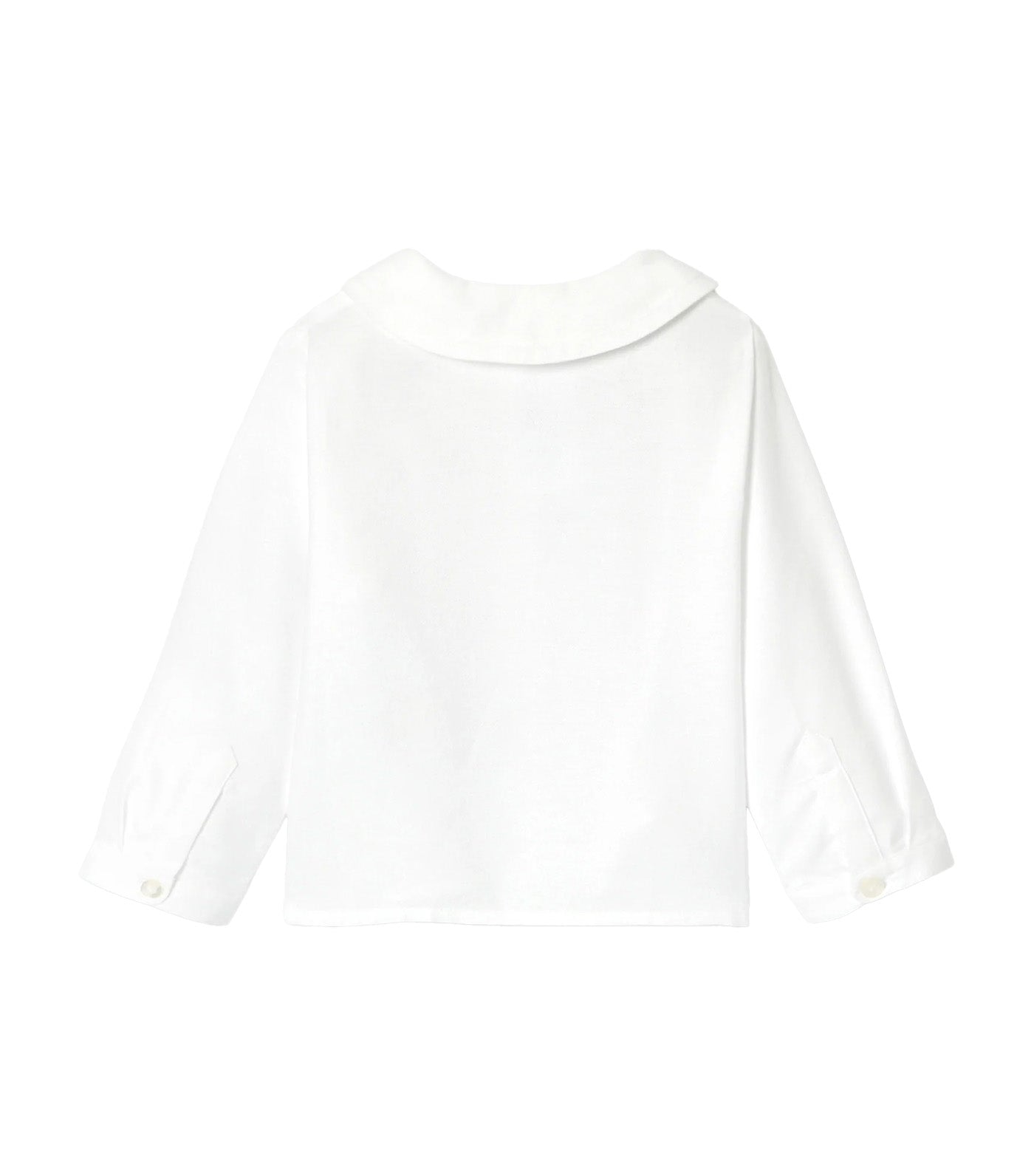 Macao Long Sleeve Polo White