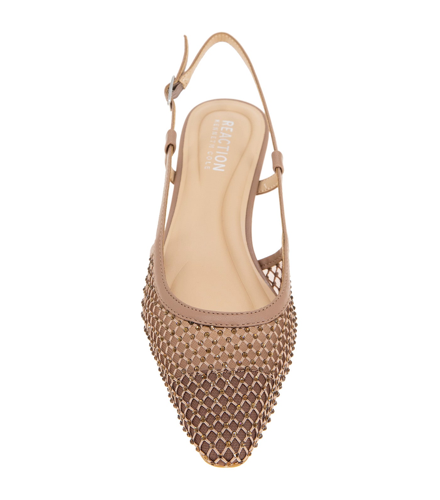 Maggie Mesh Heels Tan