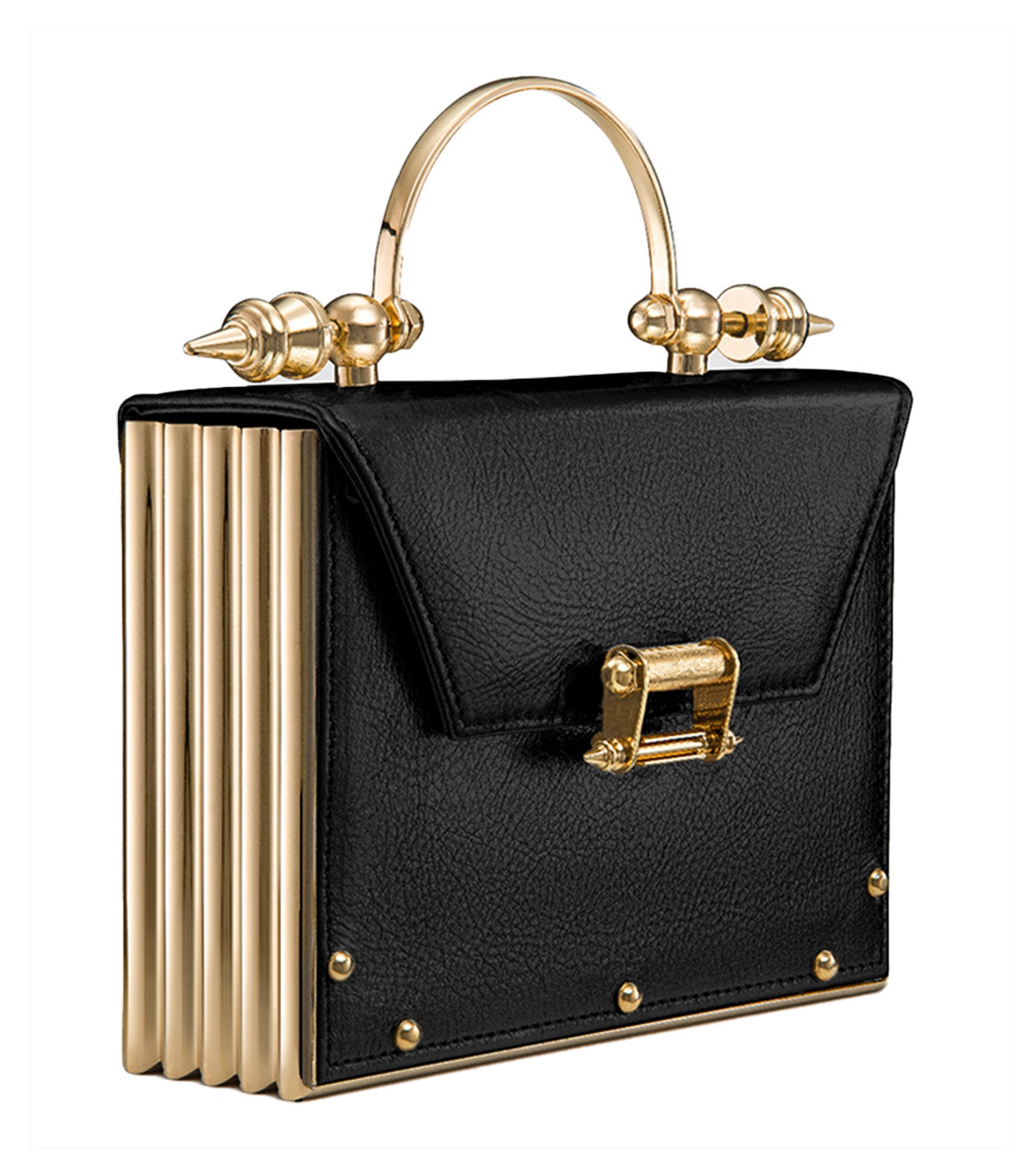 Mahogany Stripped Metallic Black