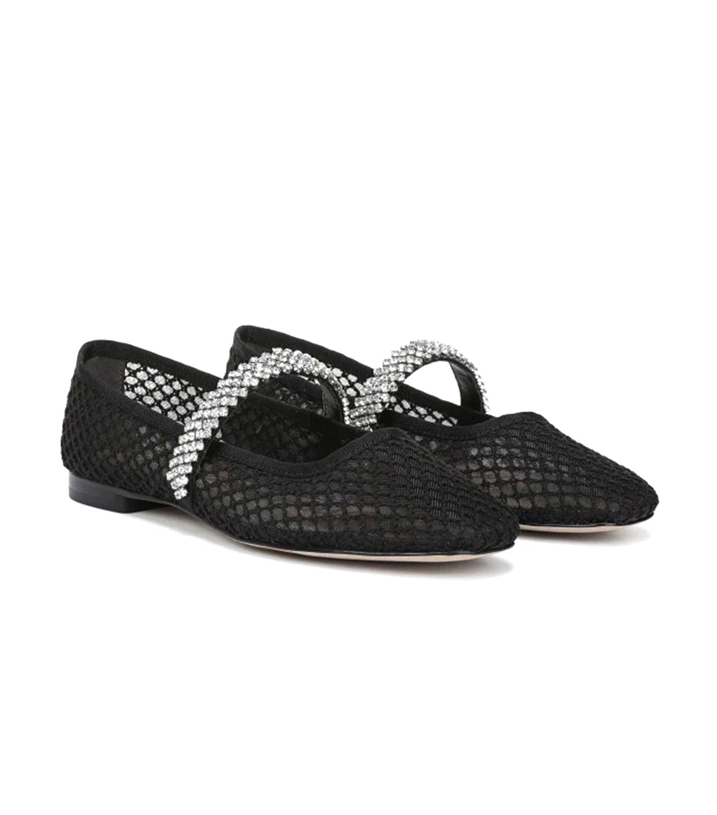Sam Edelman Mariana Mesh Ballet Flats Black