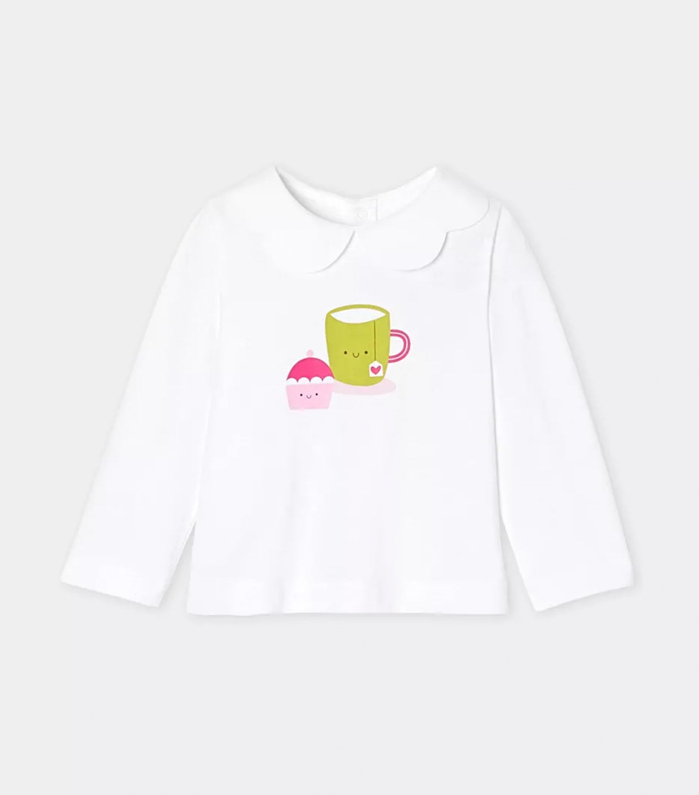 Jacadi Marlou Long Sleeves Blanc Jacadi