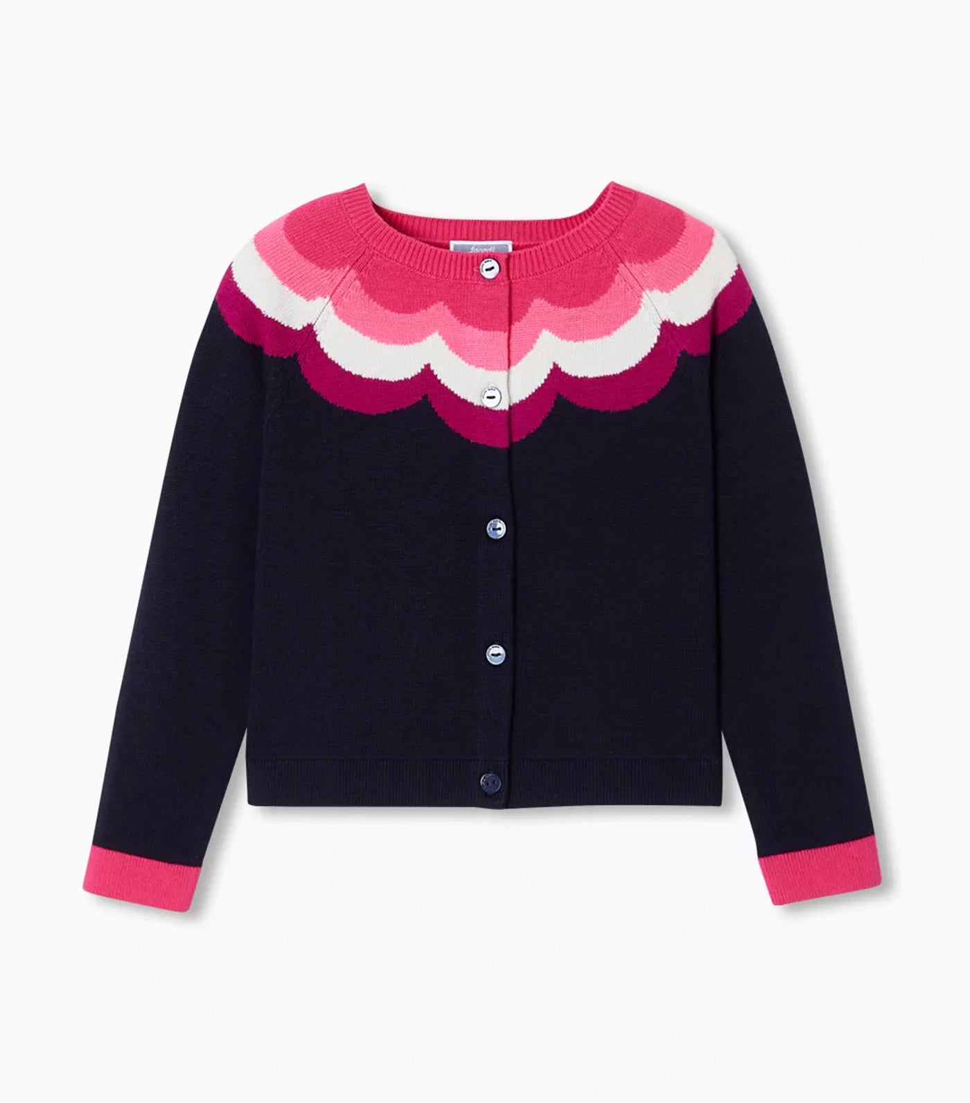 Jacadi Merlin Cardigan Marine/Multicolor
