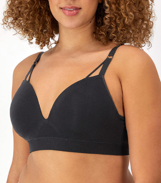 Seamless Foam Wirefree Black