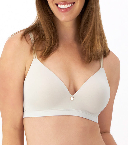 Luxe Essentials Wirefree Beige Bisque