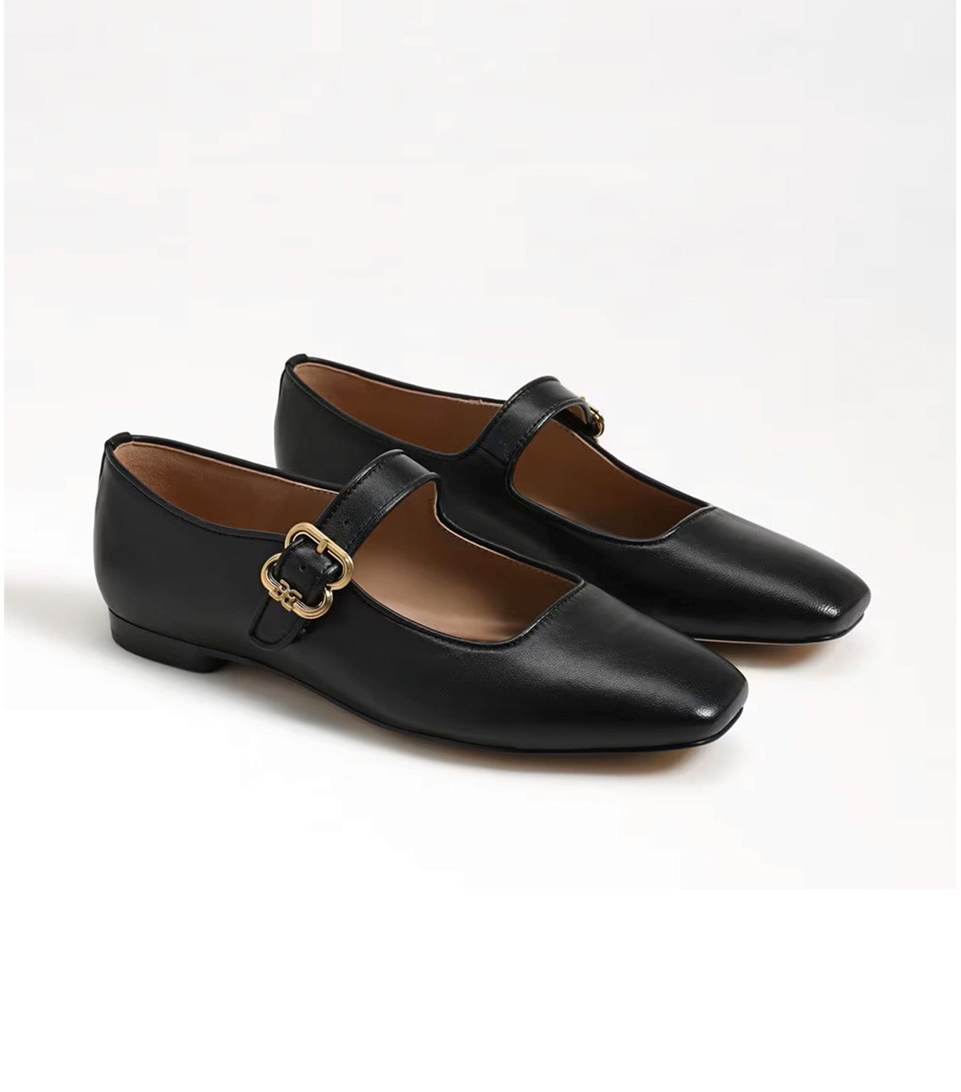 Michaela Mary Jane Flat Black