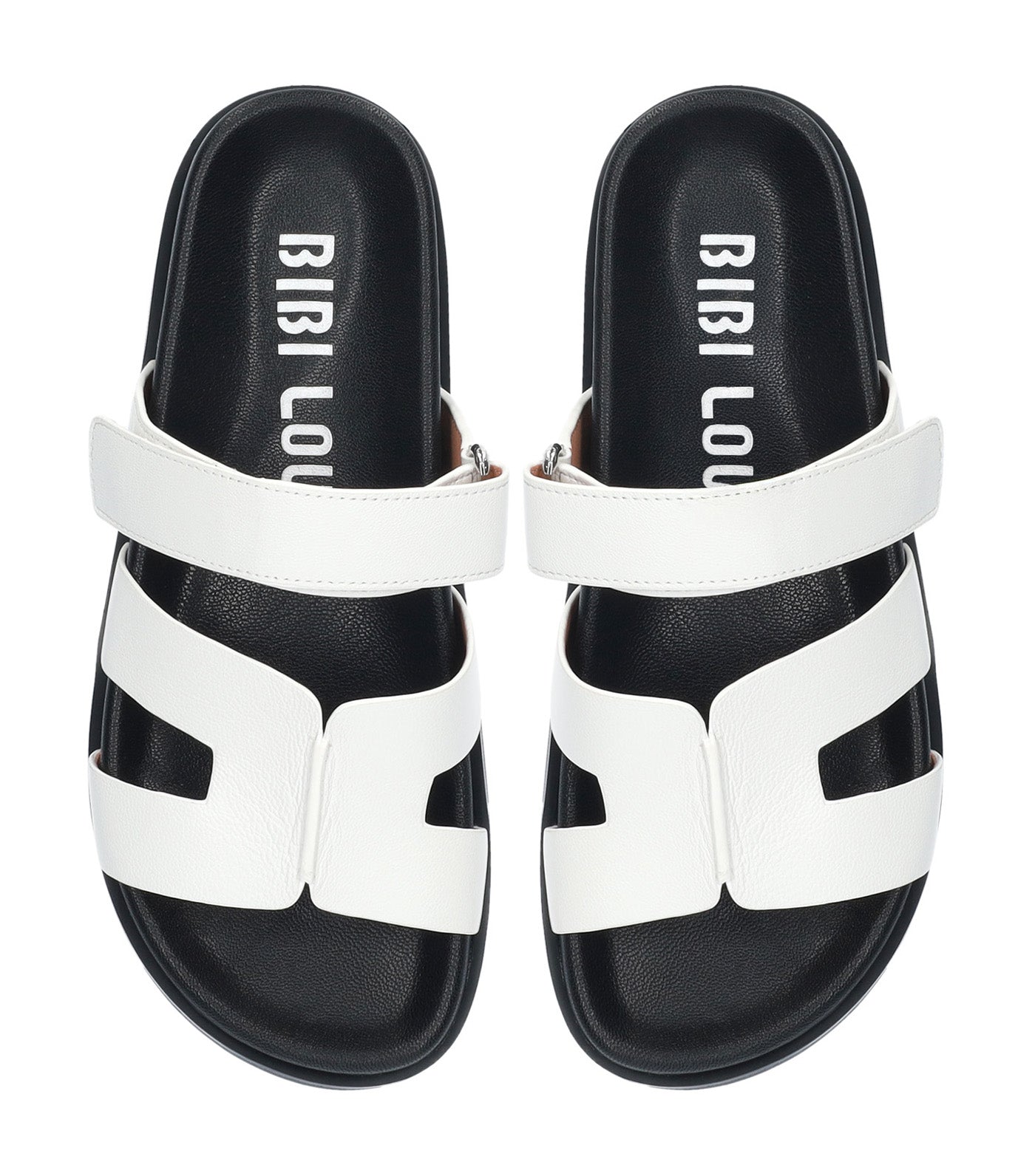 Bibi Lou Mindy Flat Sandals White