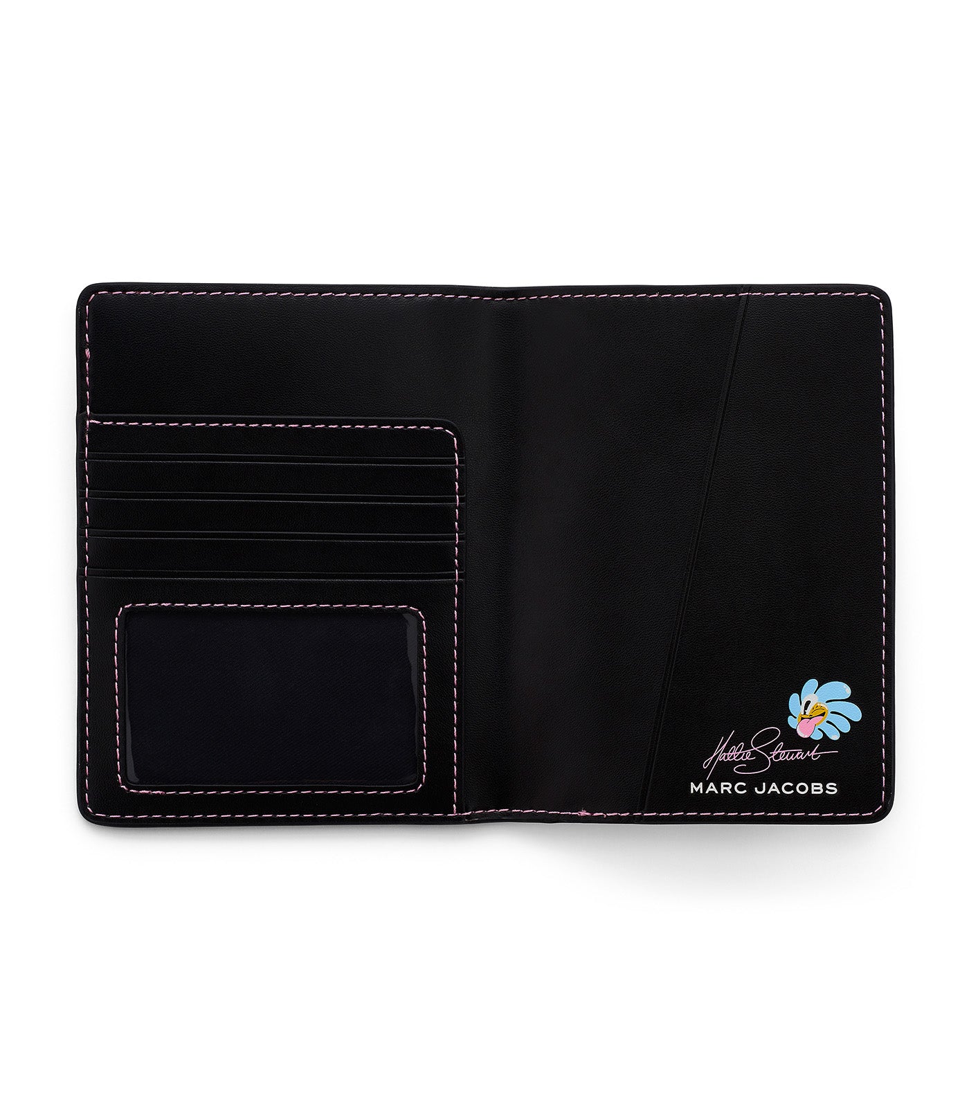 Hattie Stewart x Marc Jacobs Passport Case Black Multi
