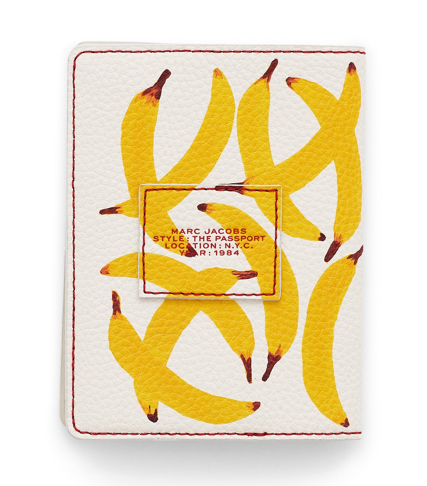 David Shrigley x Marc Jacobs Passport Case Yellow Multi