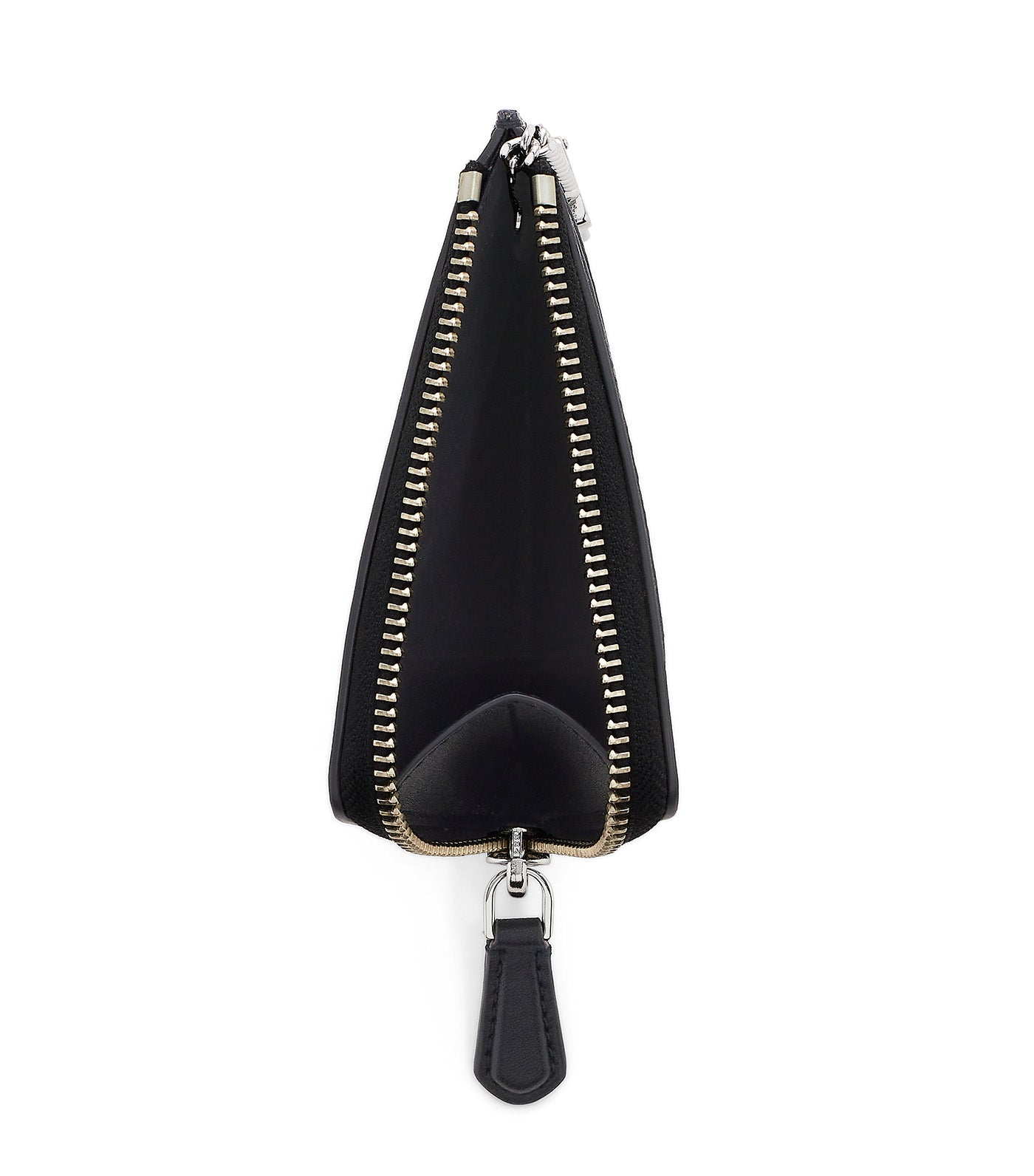 The Everyday Top Zip Wallet Black