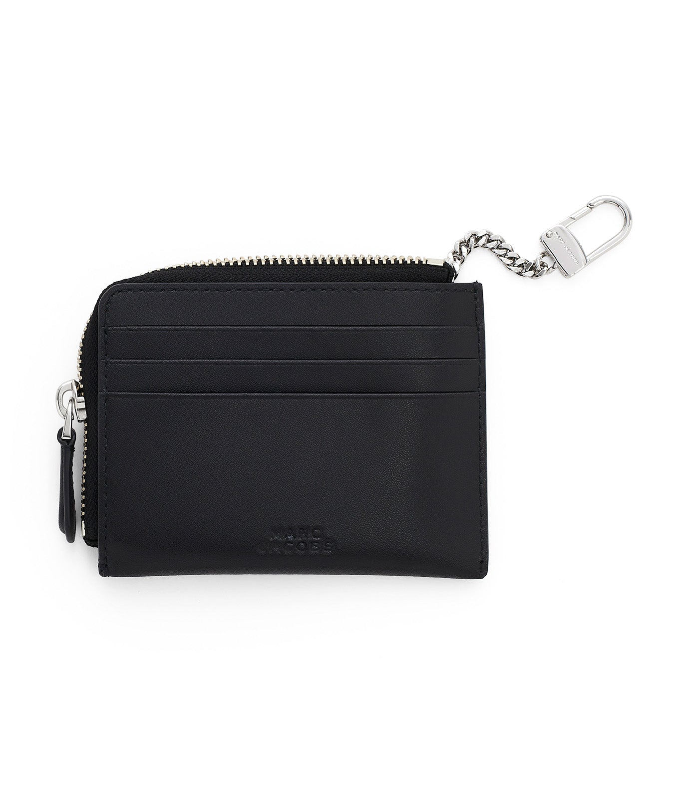 The Everyday Top Zip Wallet Black