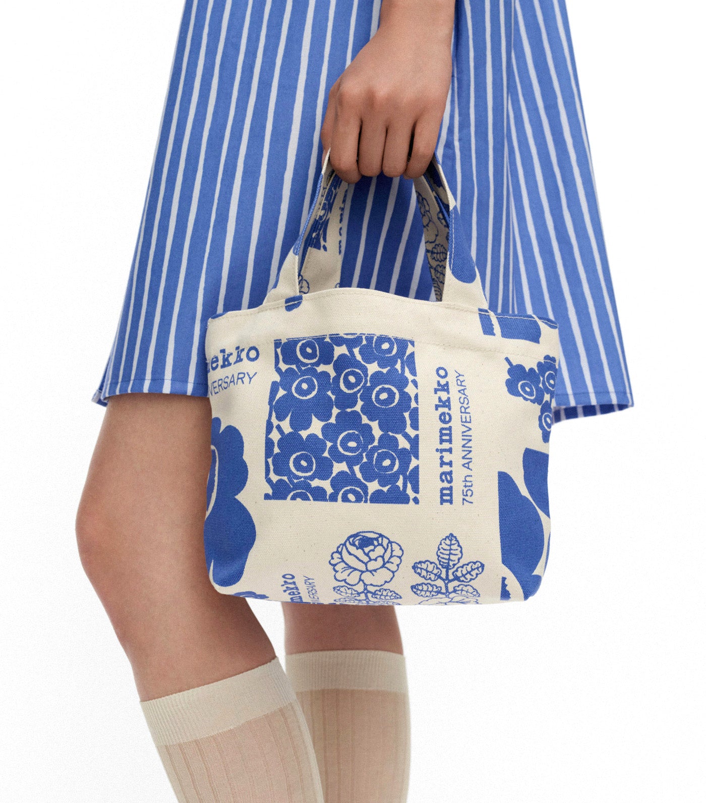 Nyytti Anniversary Tote Bag White/Blue