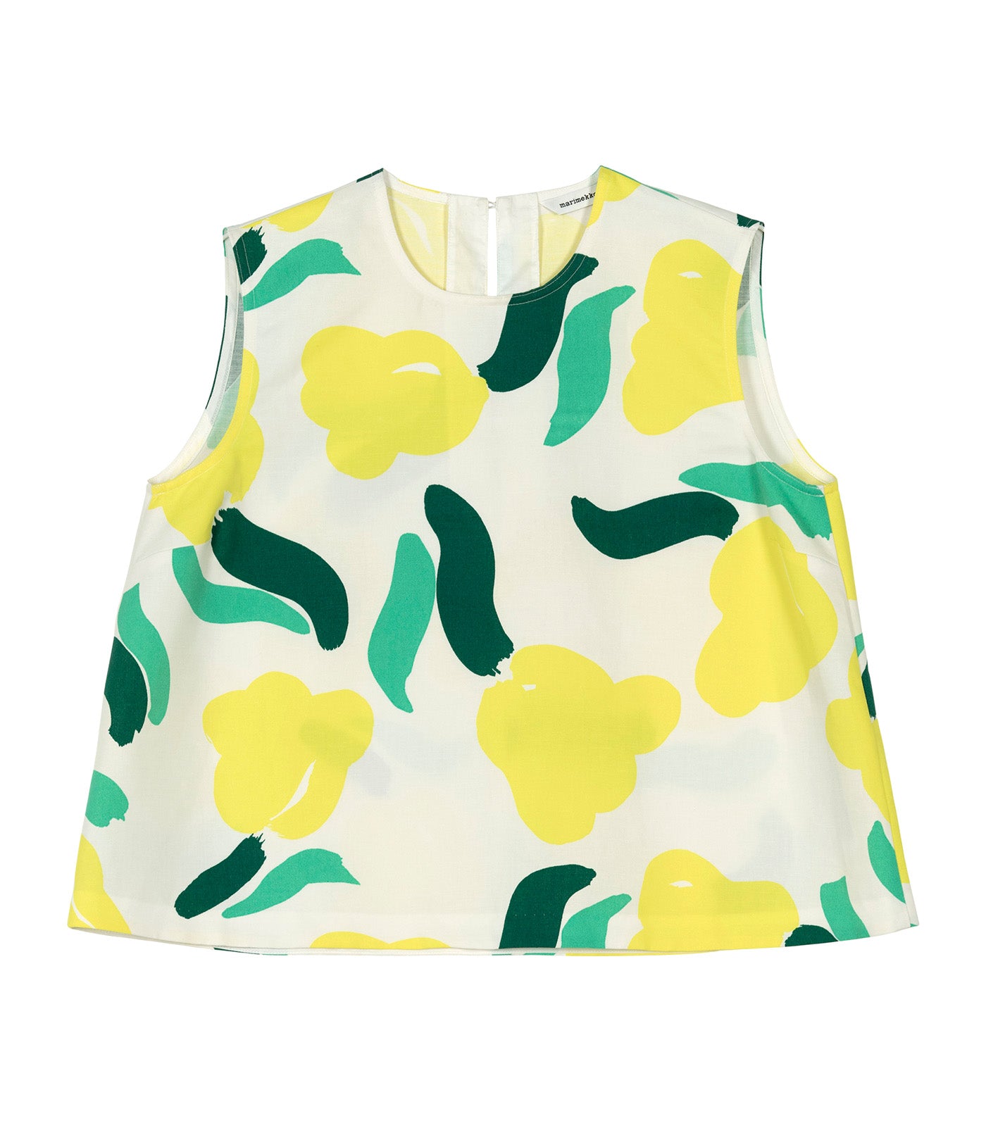 Erilaisia Lemmitty Top Off White/Yellow/Green
