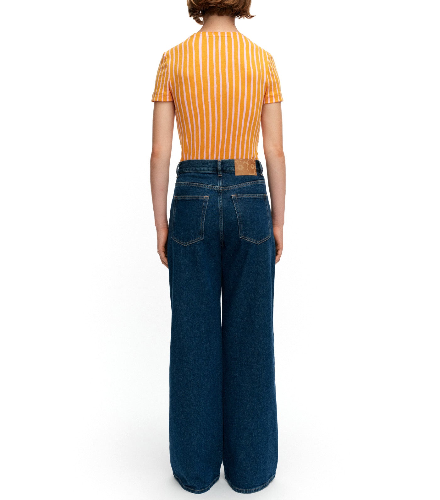 Kaunes Piccolo T-shirt Orange/Light Pink