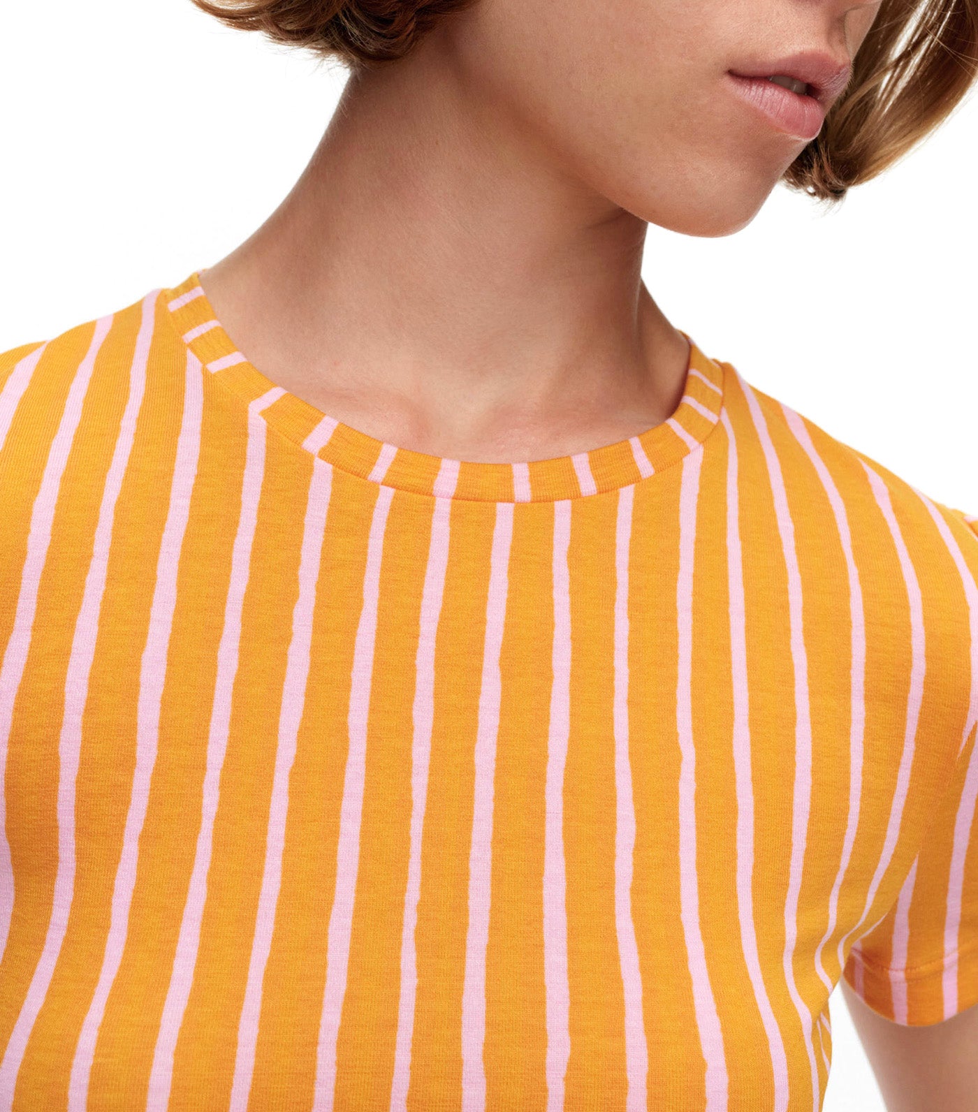 Kaunes Piccolo T-shirt Orange/Light Pink