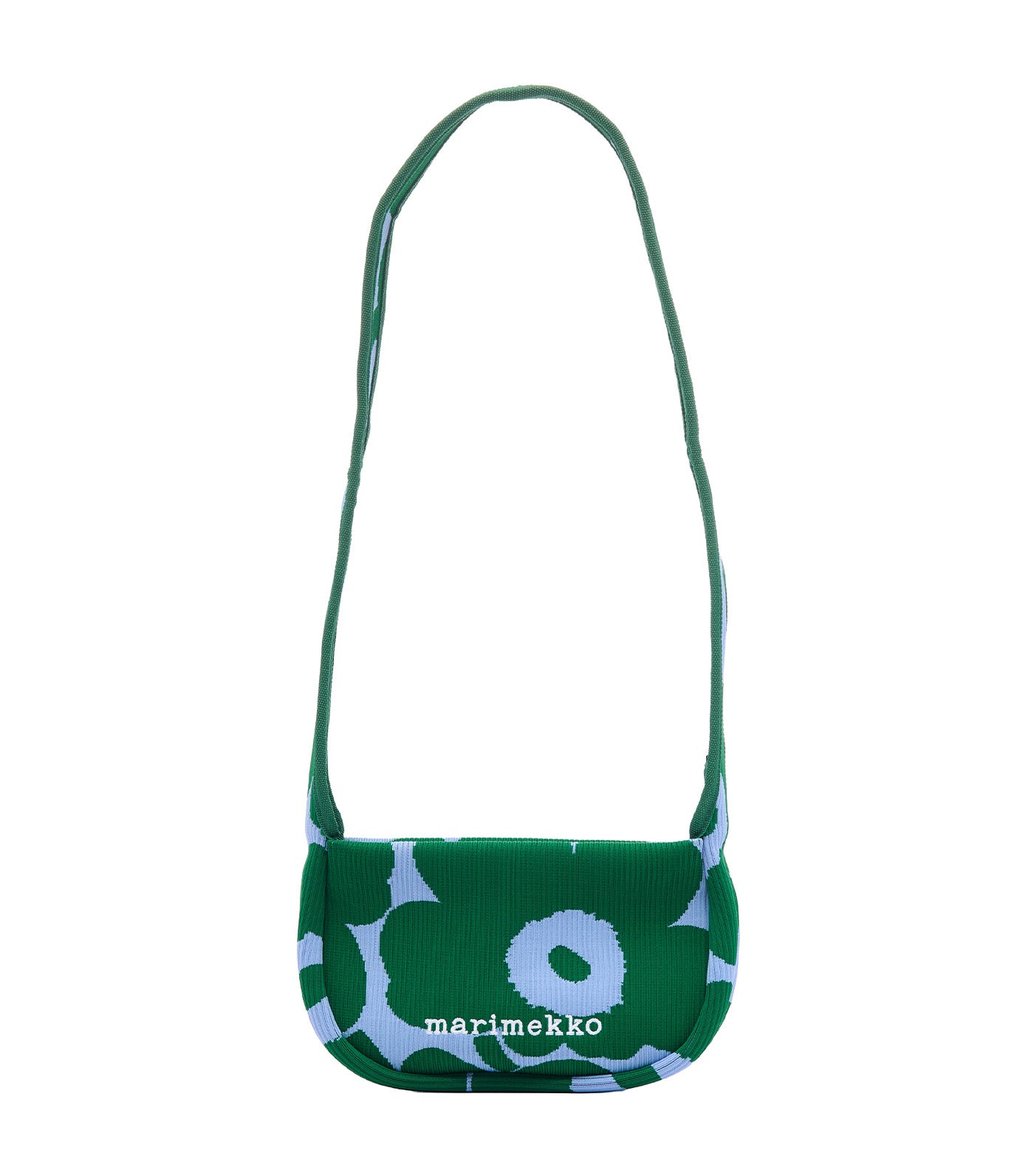 Knitted Crossbody Unikko Dark Green/Blue