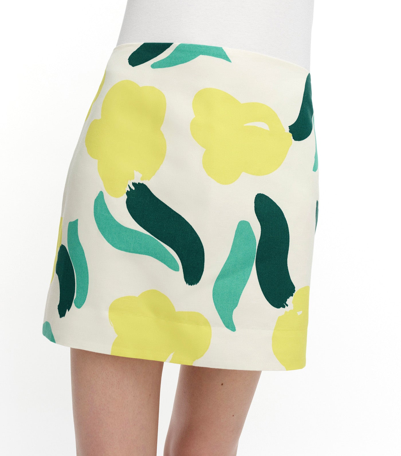 Kokoaminen Lemmitty Skirt Off White/Yellow/Green