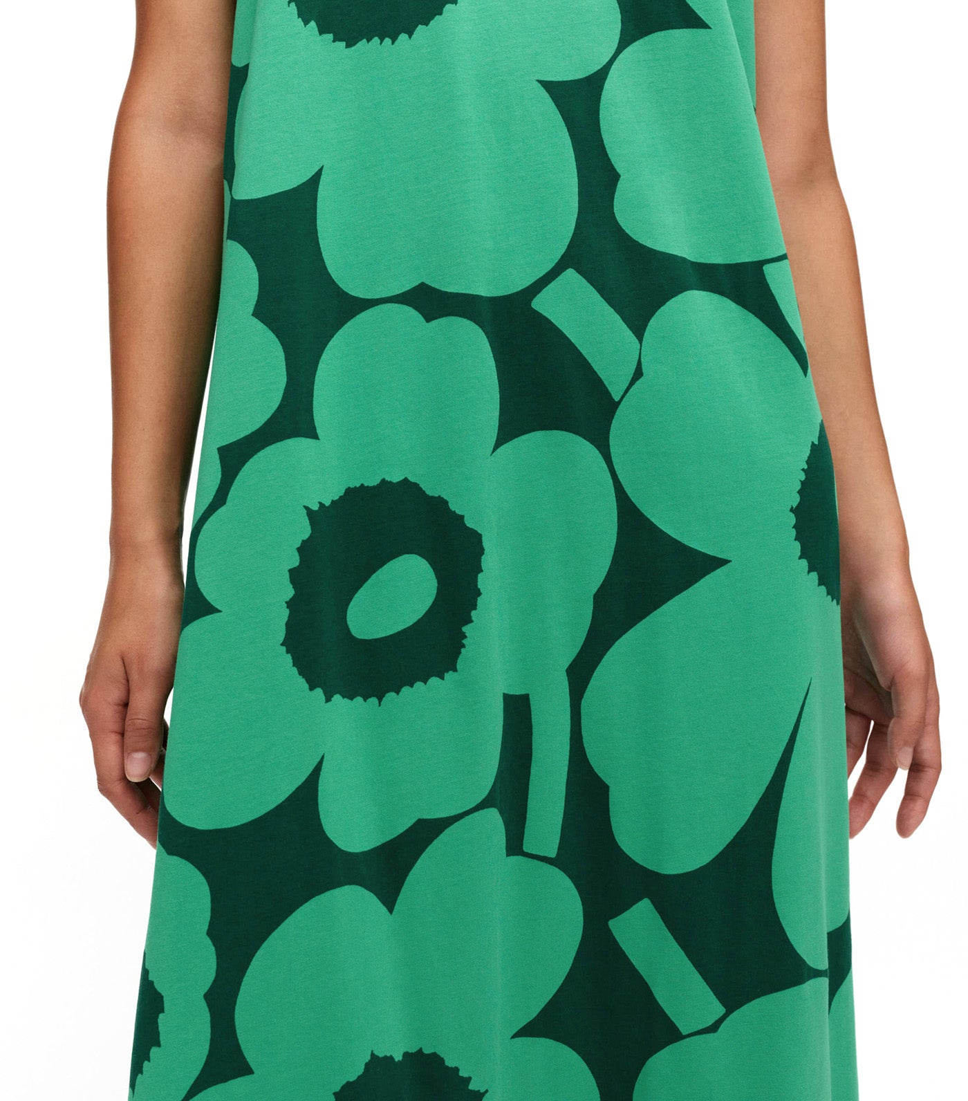 Erilainen Unikko Dress Green/Dark Green