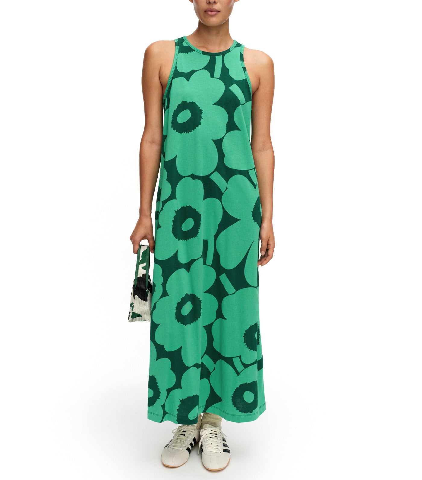 Erilainen Unikko Dress Green/Dark Green