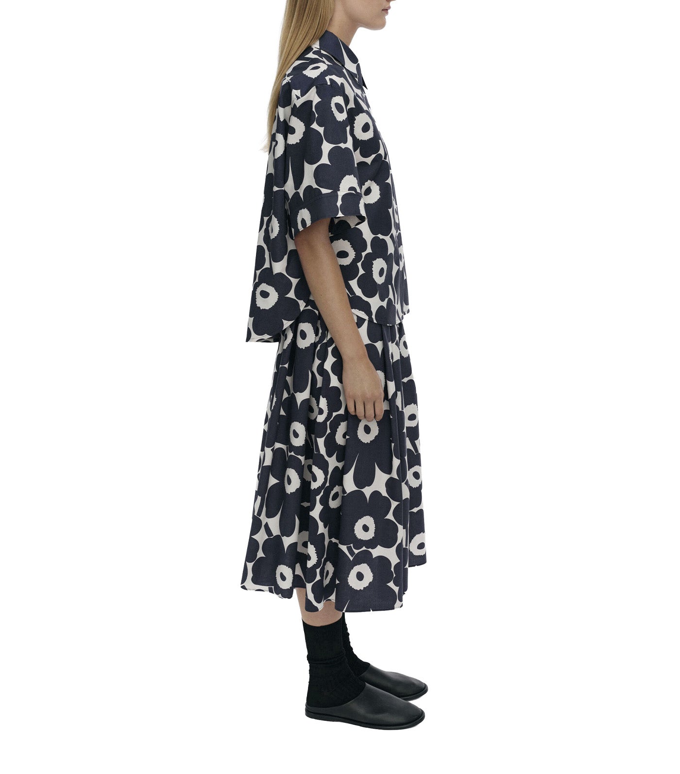 Standardi Unikko Shirt Dark Blue/Off White