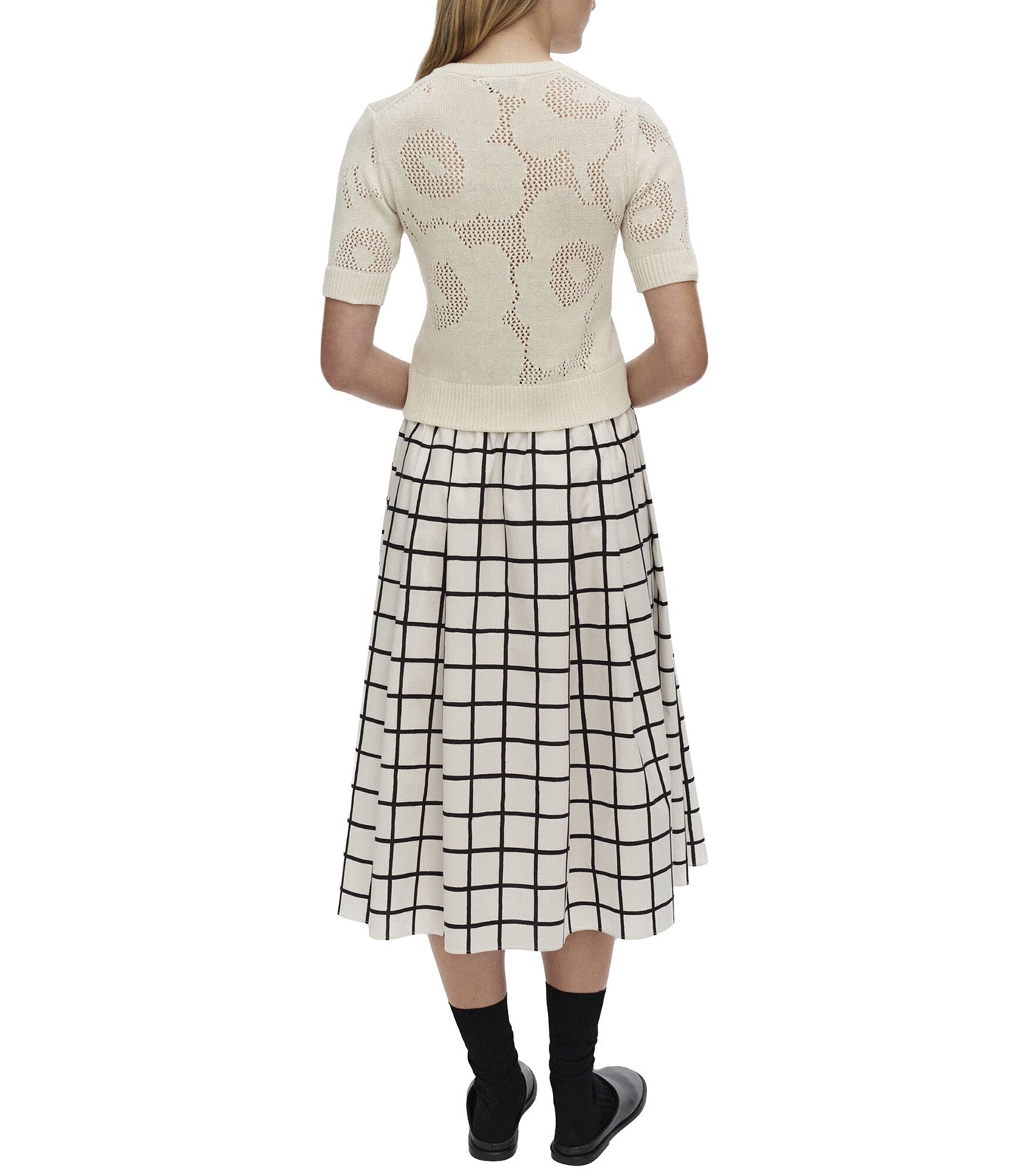 Leikki Unikko Knitted Pullover Off White