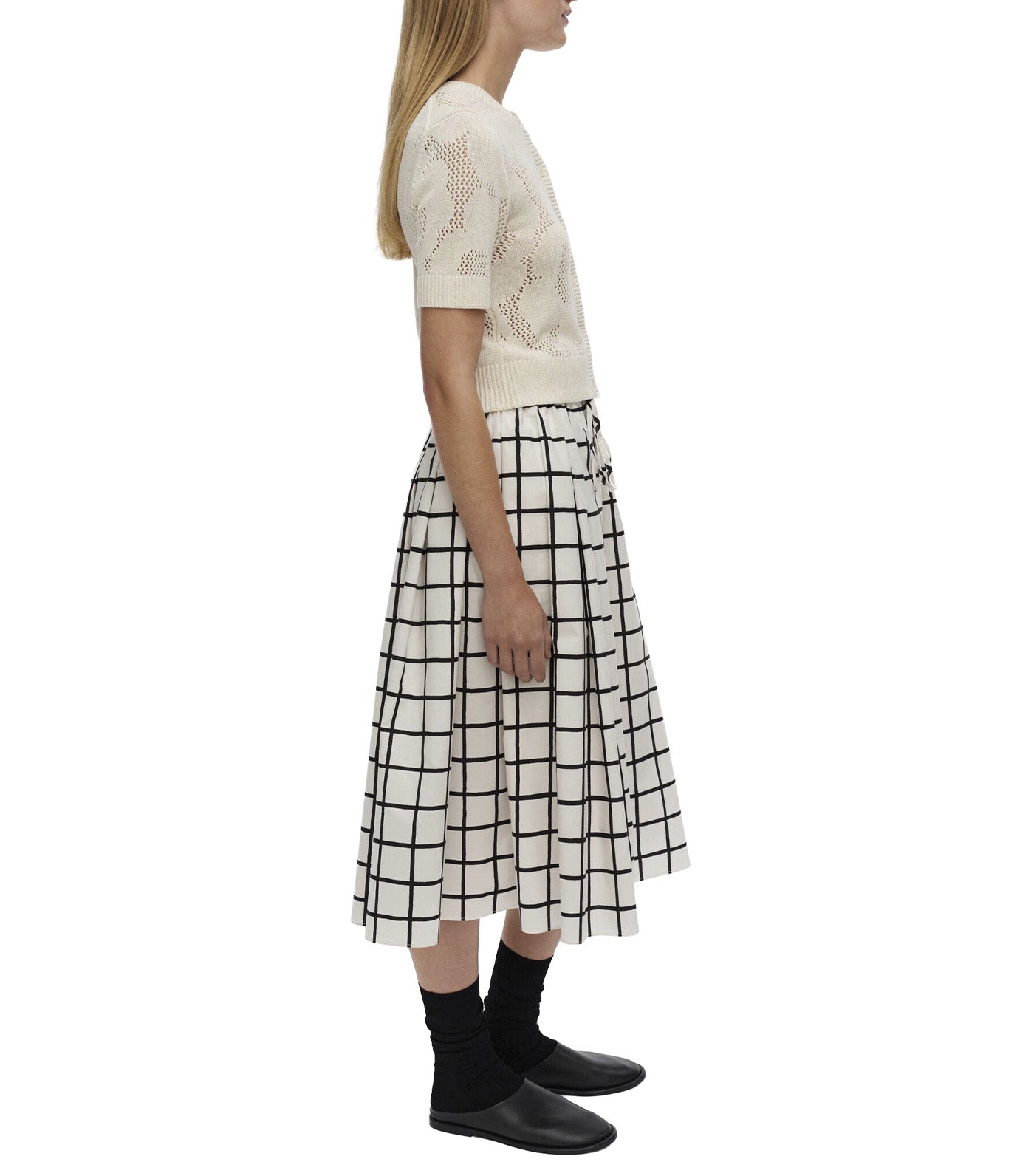 Leikki Unikko Knitted Pullover Off White