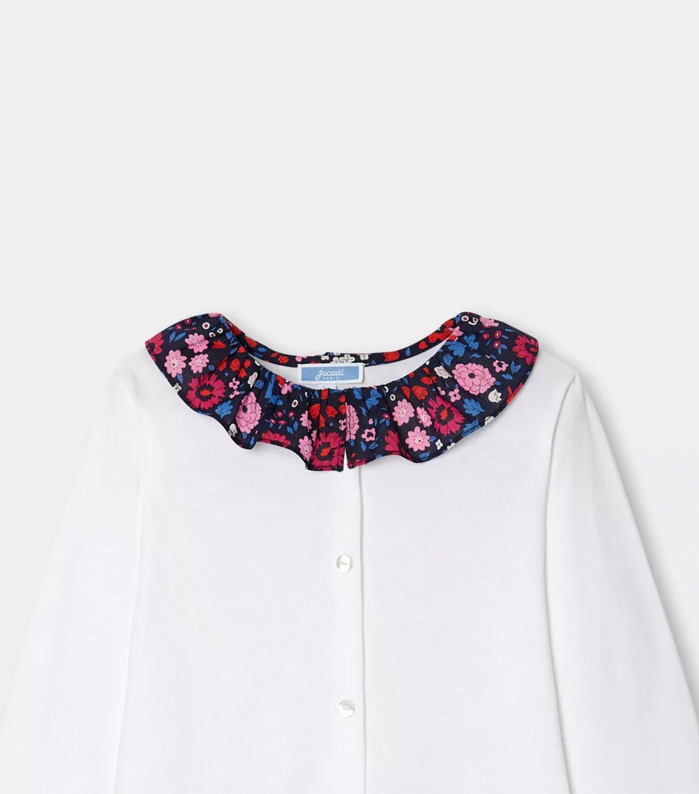 Jacadi Modeste Long Sleeves Blanc Jacadi