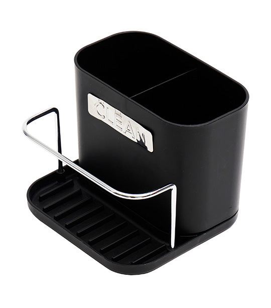 MakeRoom Sink Caddy with Tray - Black