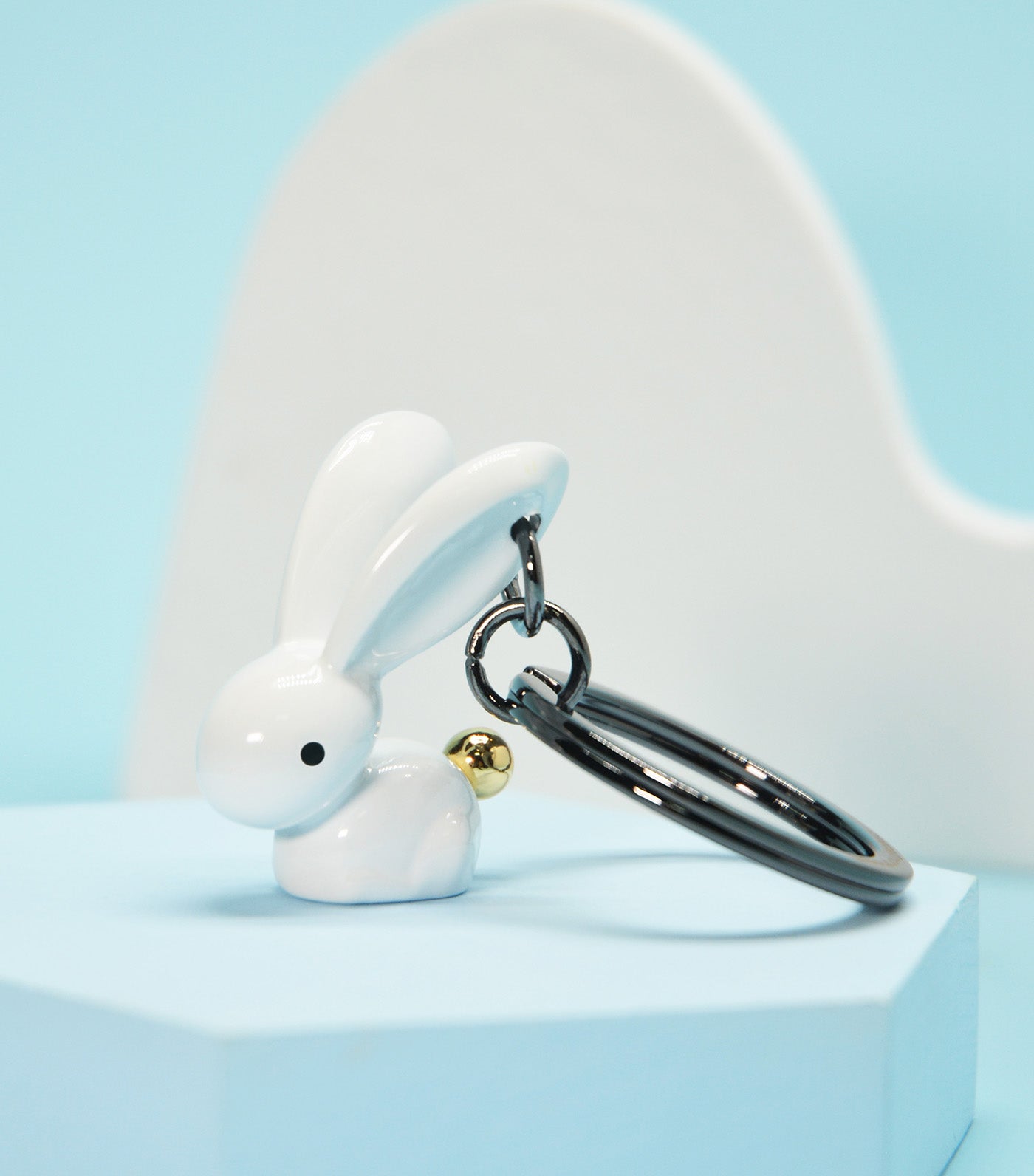 Rabbit Keyring