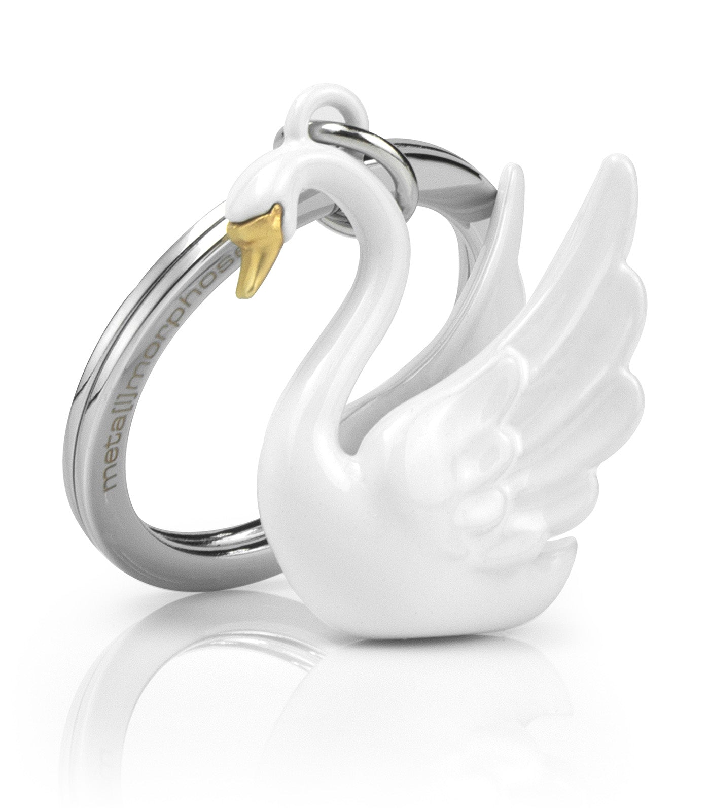 Swan Keyring