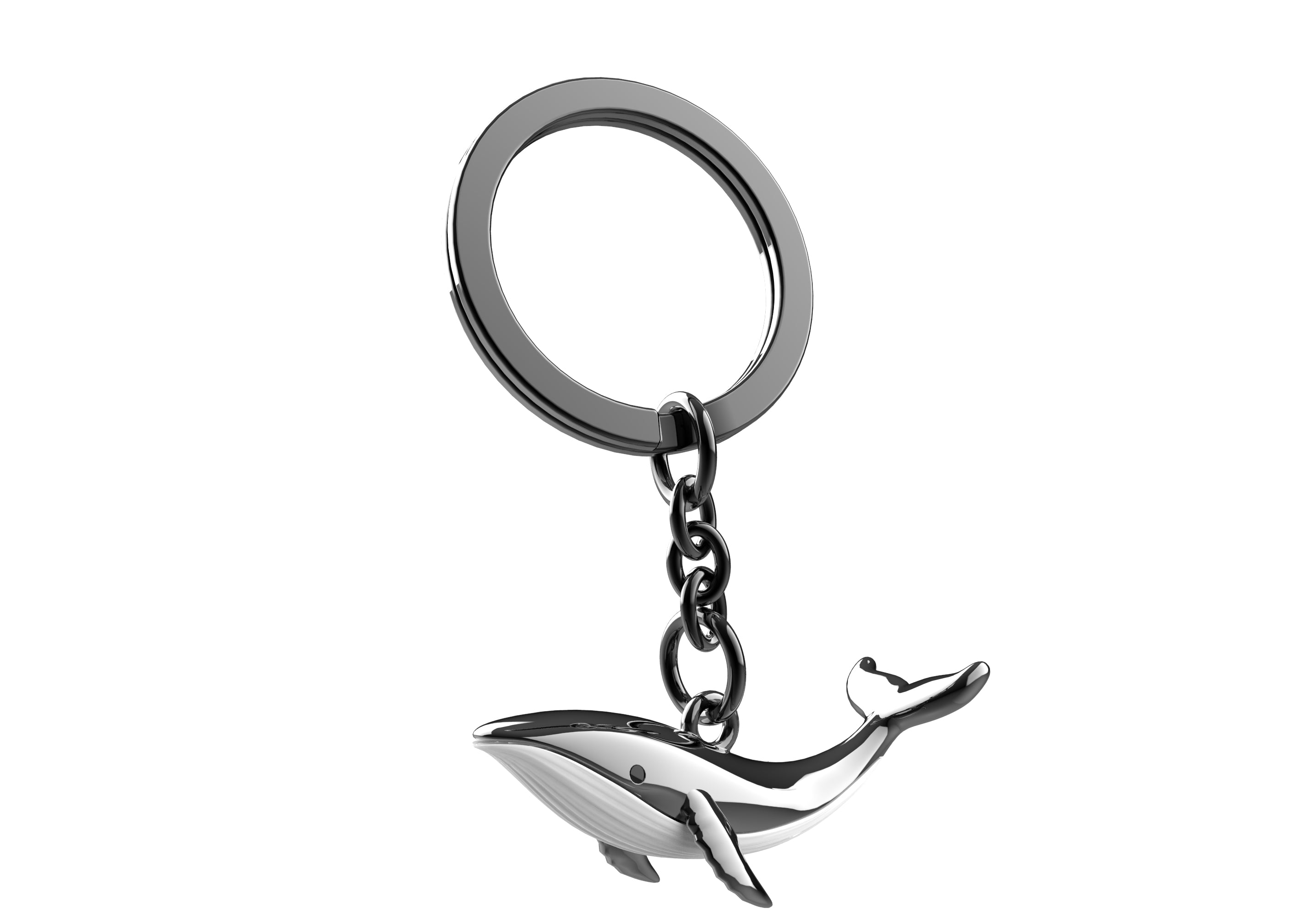 Great Whale Keyring