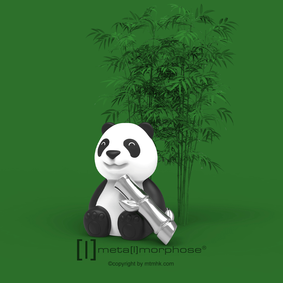 Panda Keyring