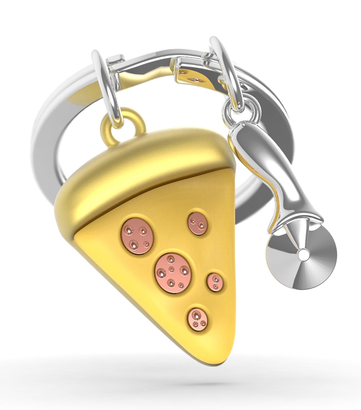 Pizza Keyring