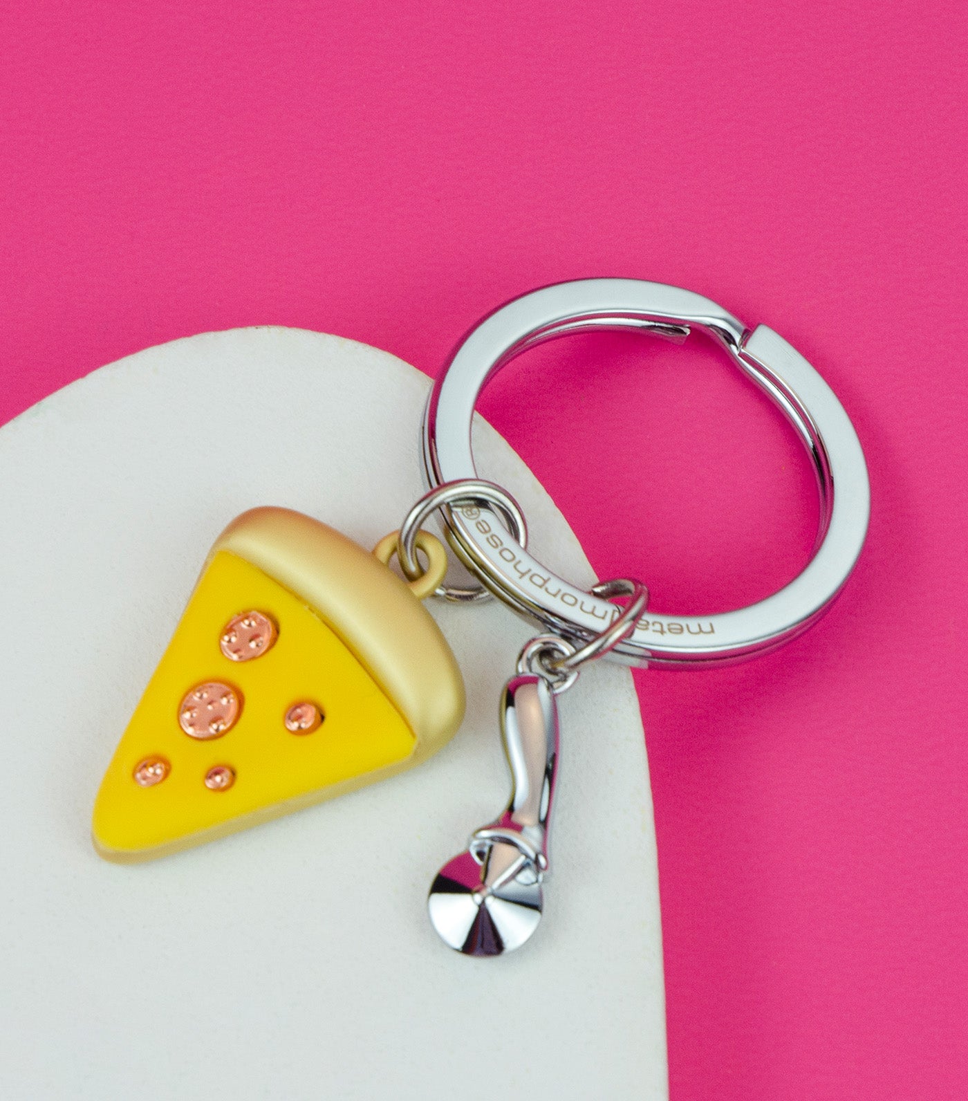 Pizza Keyring