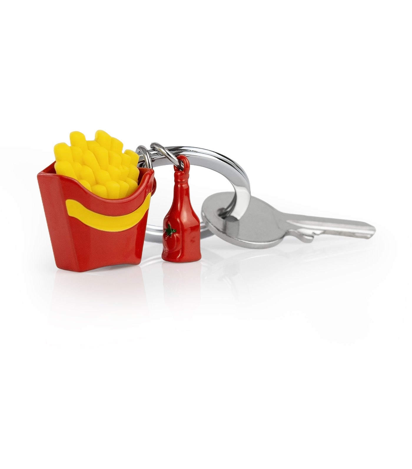 French Fries Keyring