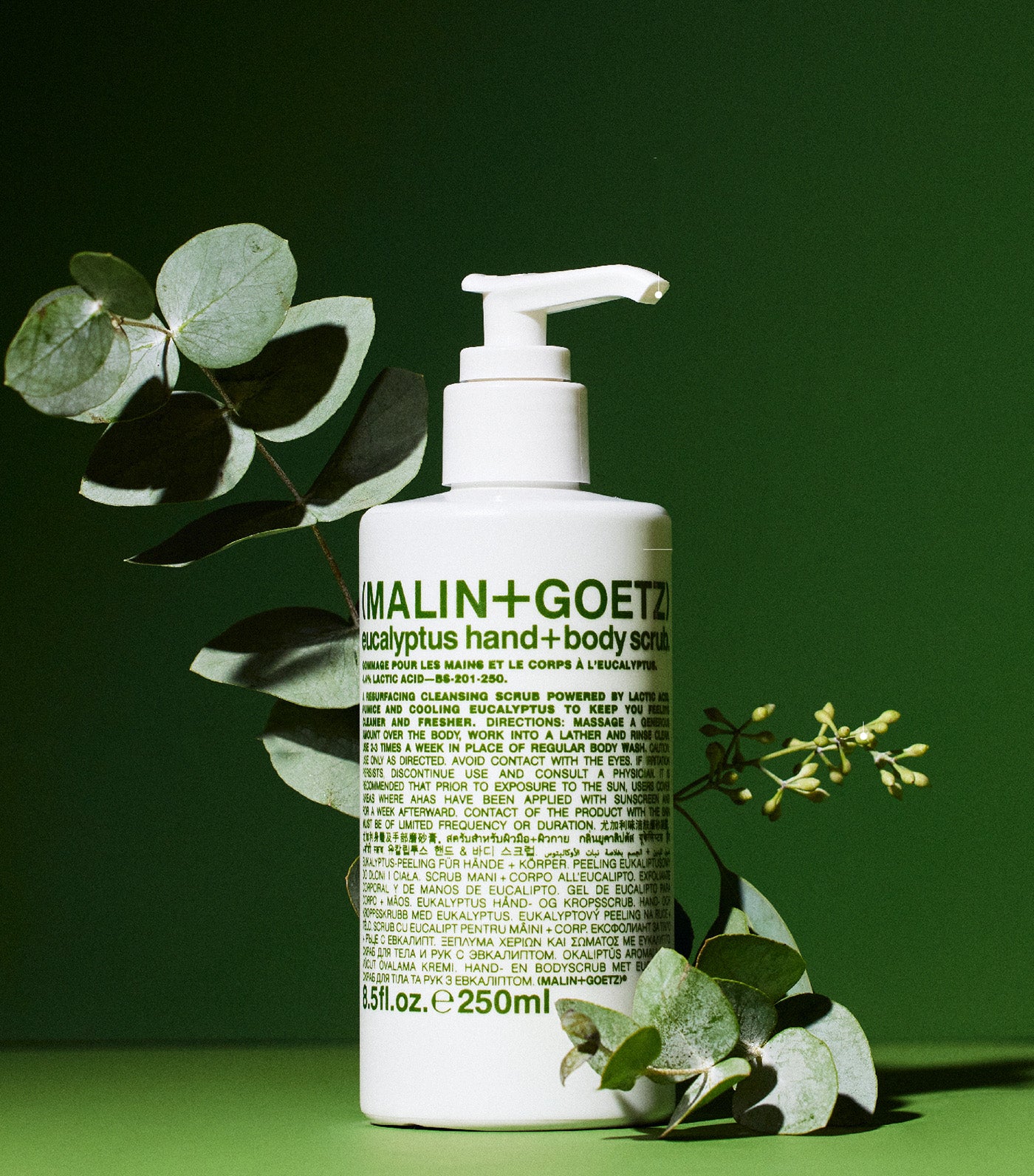 eucalyptus hand + body scrub