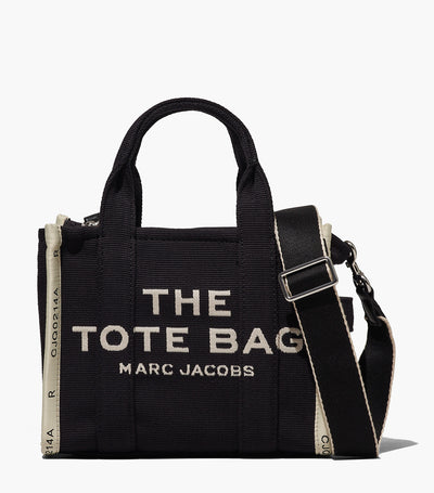 The Jacquard Small Tote Bag Black