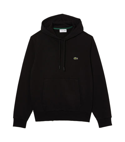 Men’s Kangaroo Pocket Organic Cotton Hooded Sweatshirt Black