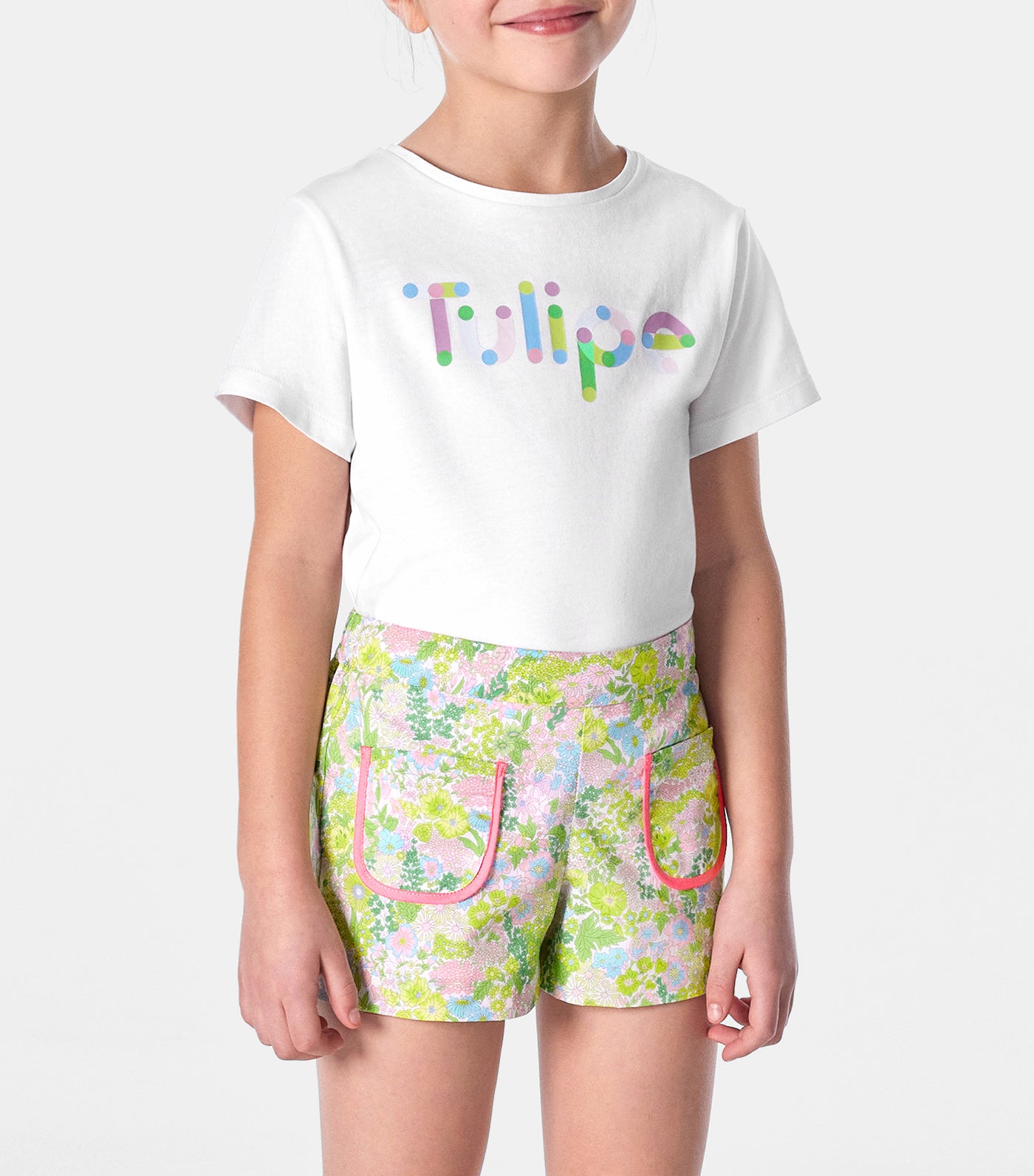 Jacadi Nanzio Shorts Blanc/Multicolor