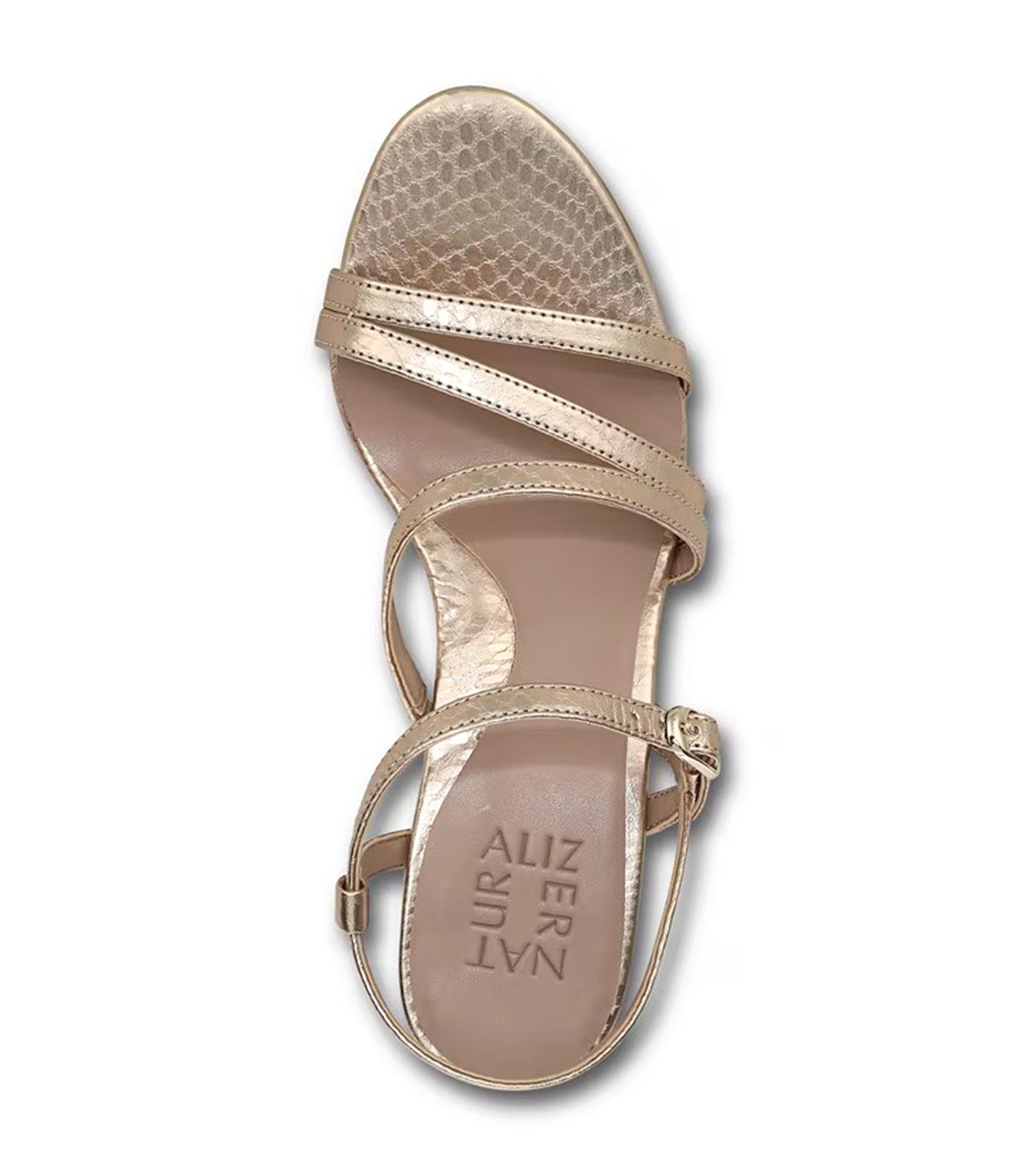 Naturalizer Nellie Strappy Sandal Champagne