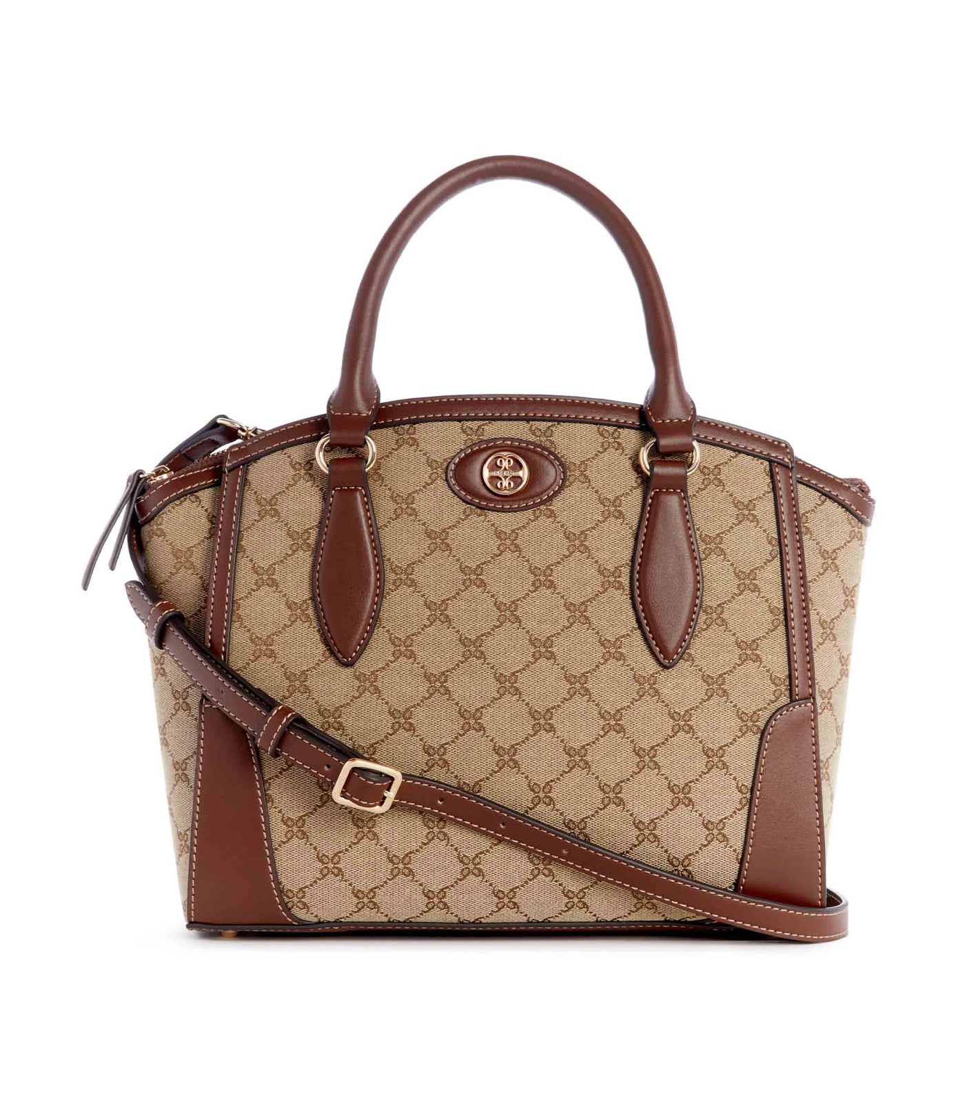 Innes 3 Comp Satchel Mahogany